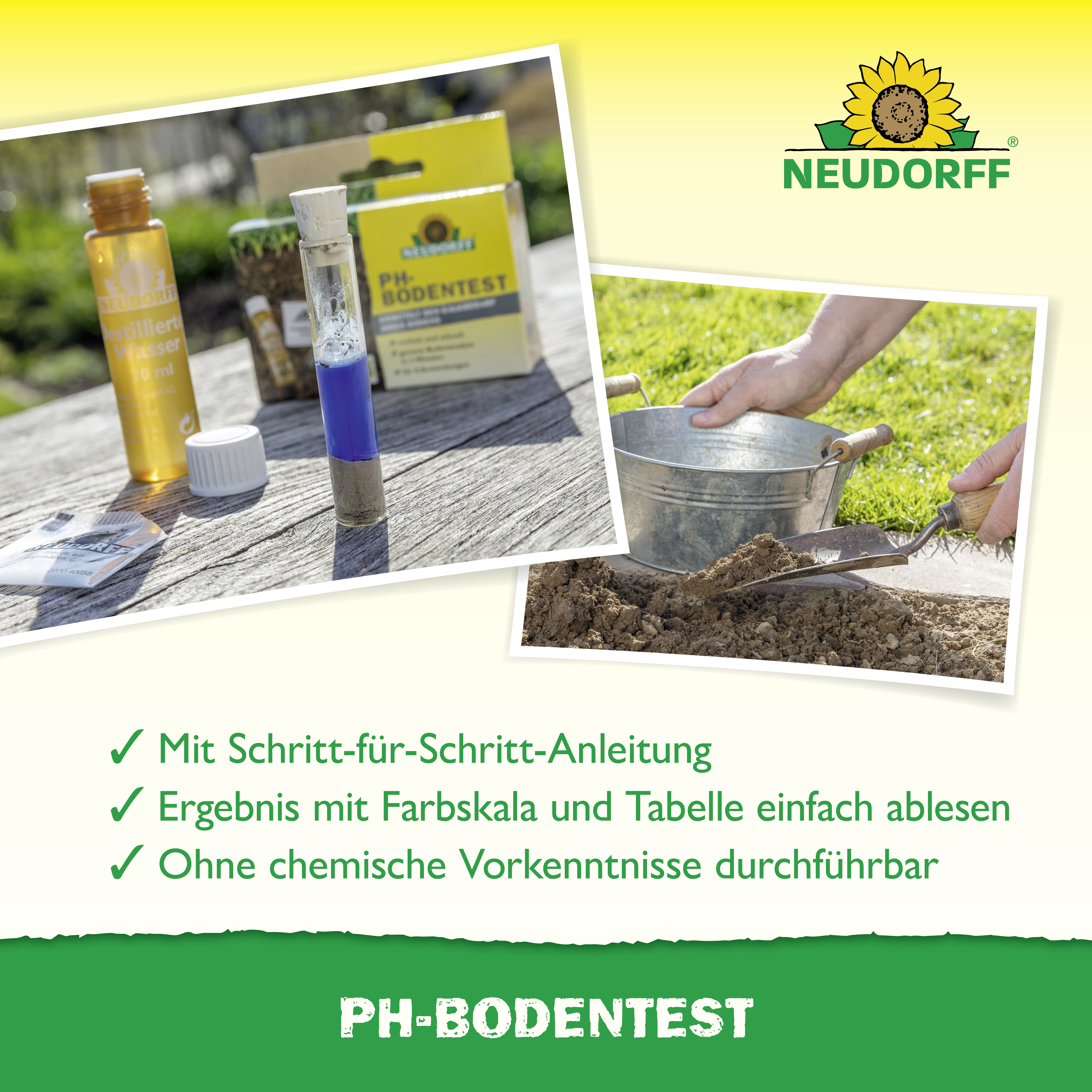 Neudorff pH-Bodentest