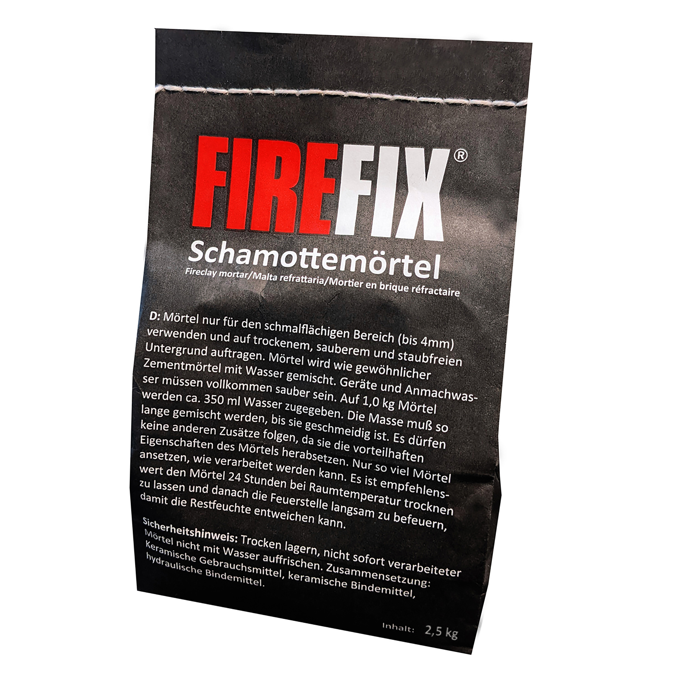 Firefix Schamottemörtel (2,5 kg Gebinde)