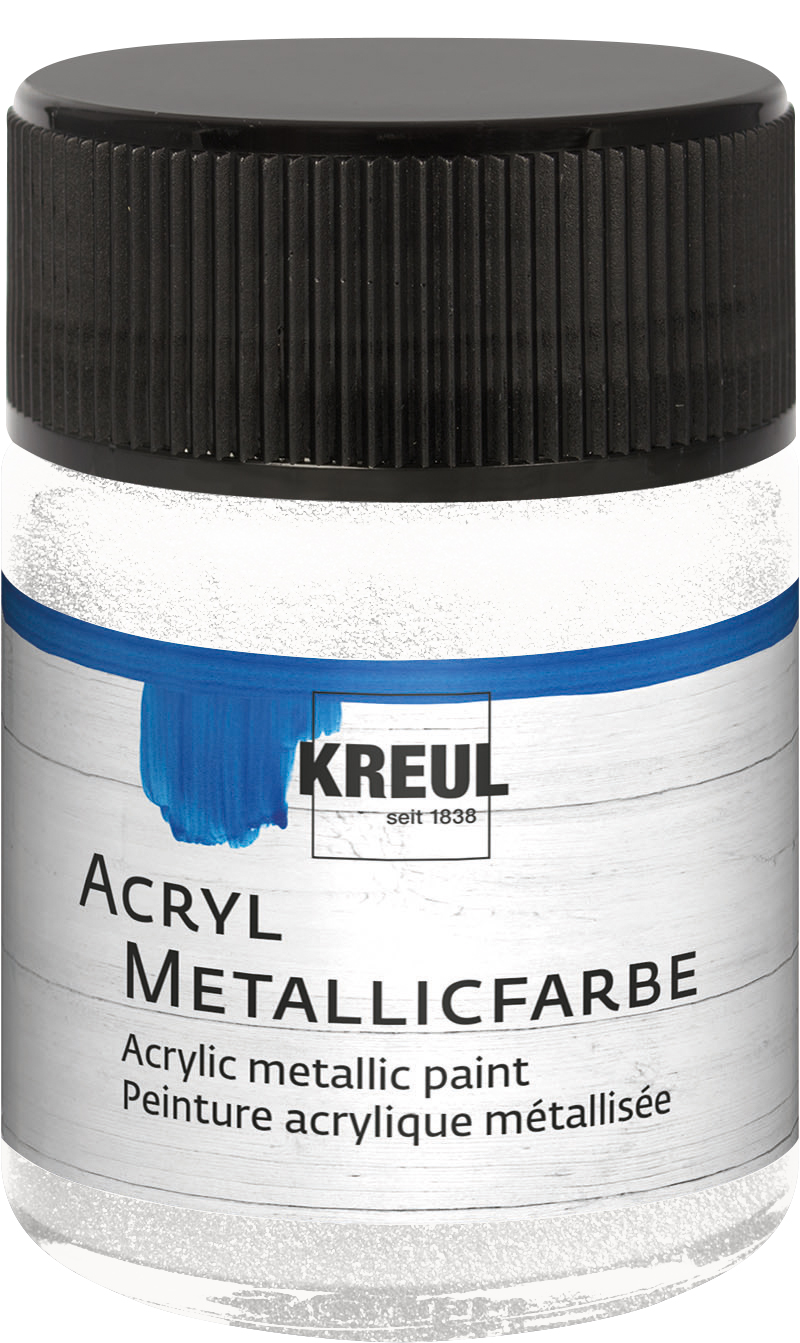 Kreul Acryl Metallicfarbe Perlmutt-Weiß, 50 ml Kreul Acryl Metallicfarbe Perlmutt-Weiß, 50 ml