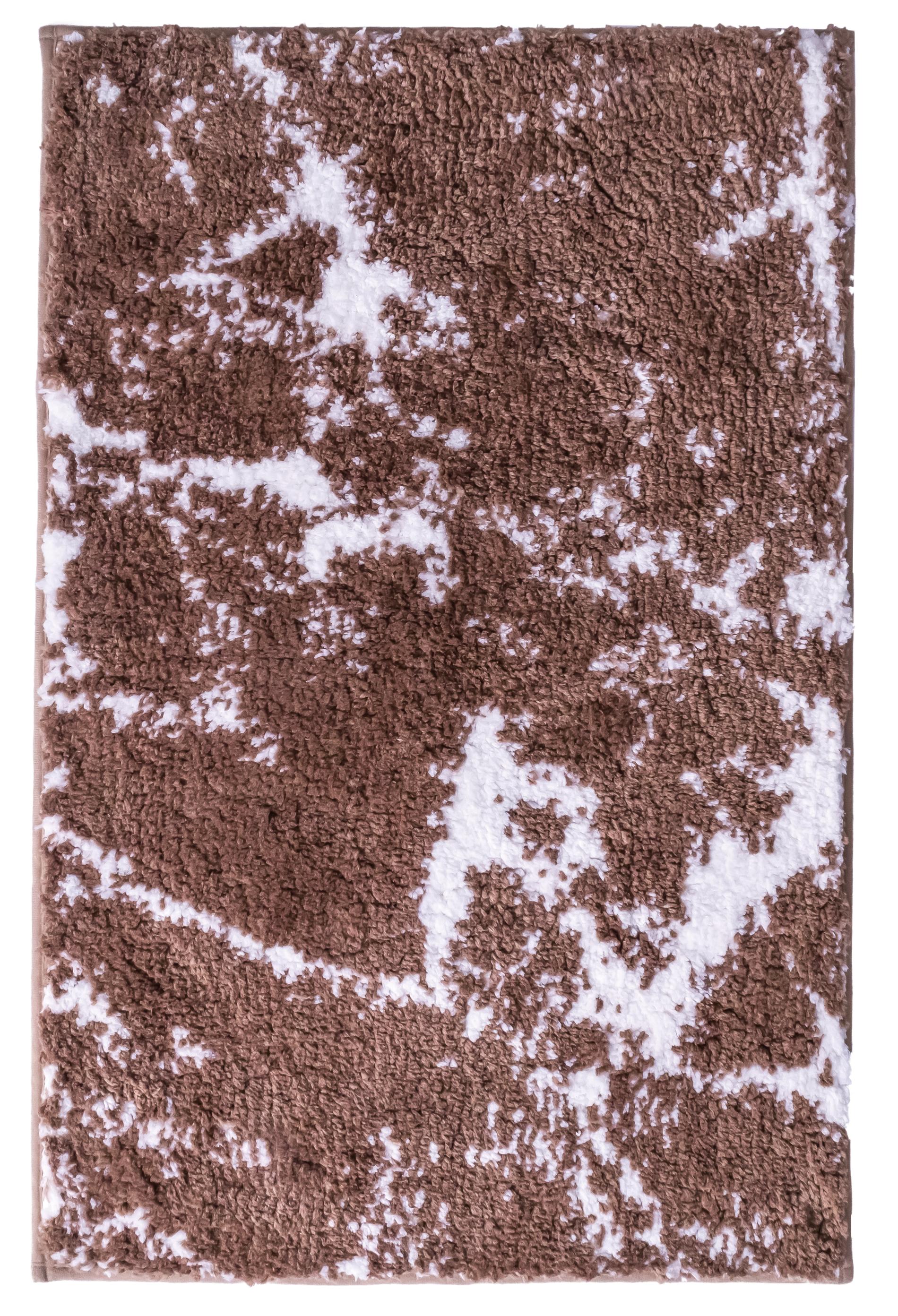   TEPPICH 60X90 CM MARMOR BEIGE-WEIß