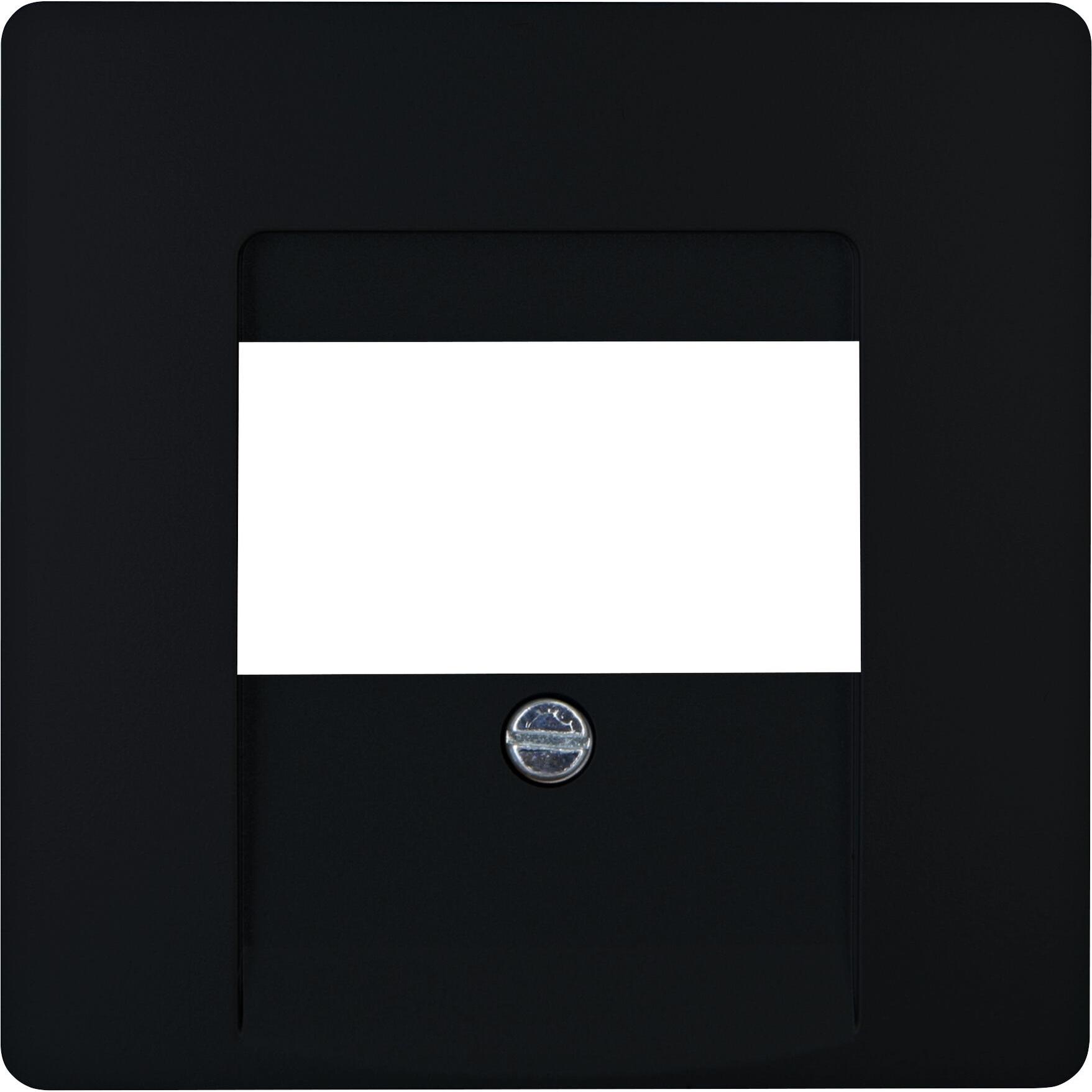 Kopp PARIS TAE-Abdeckung, schwarz matt Kopp PARIS TAE-Abdeckung, schwarz matt