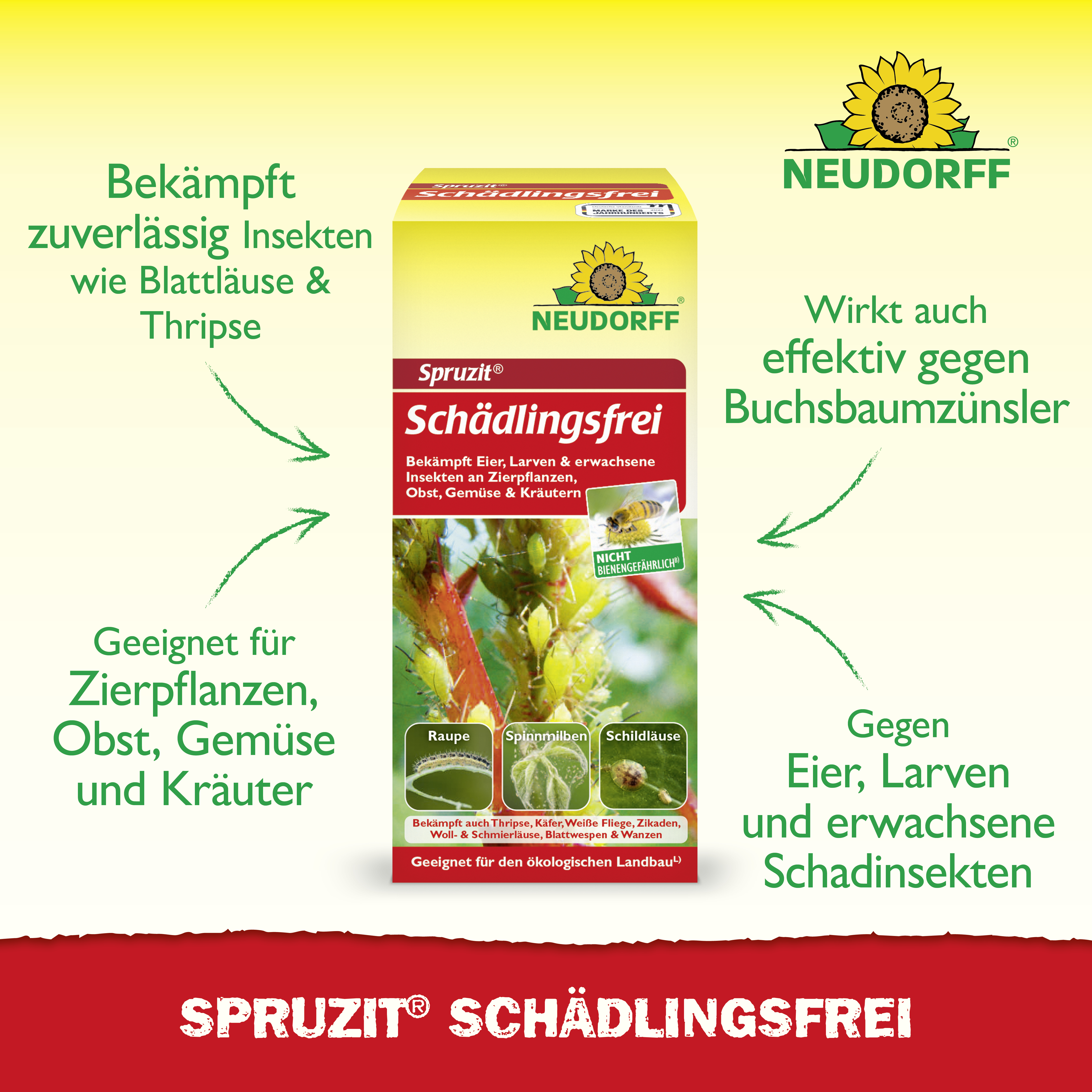 Neudorff Spruzit Schädlingsfrei, 50 ml