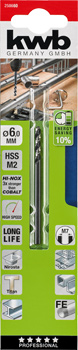 Kwb HSS M2 Metallbohrer 6 mm