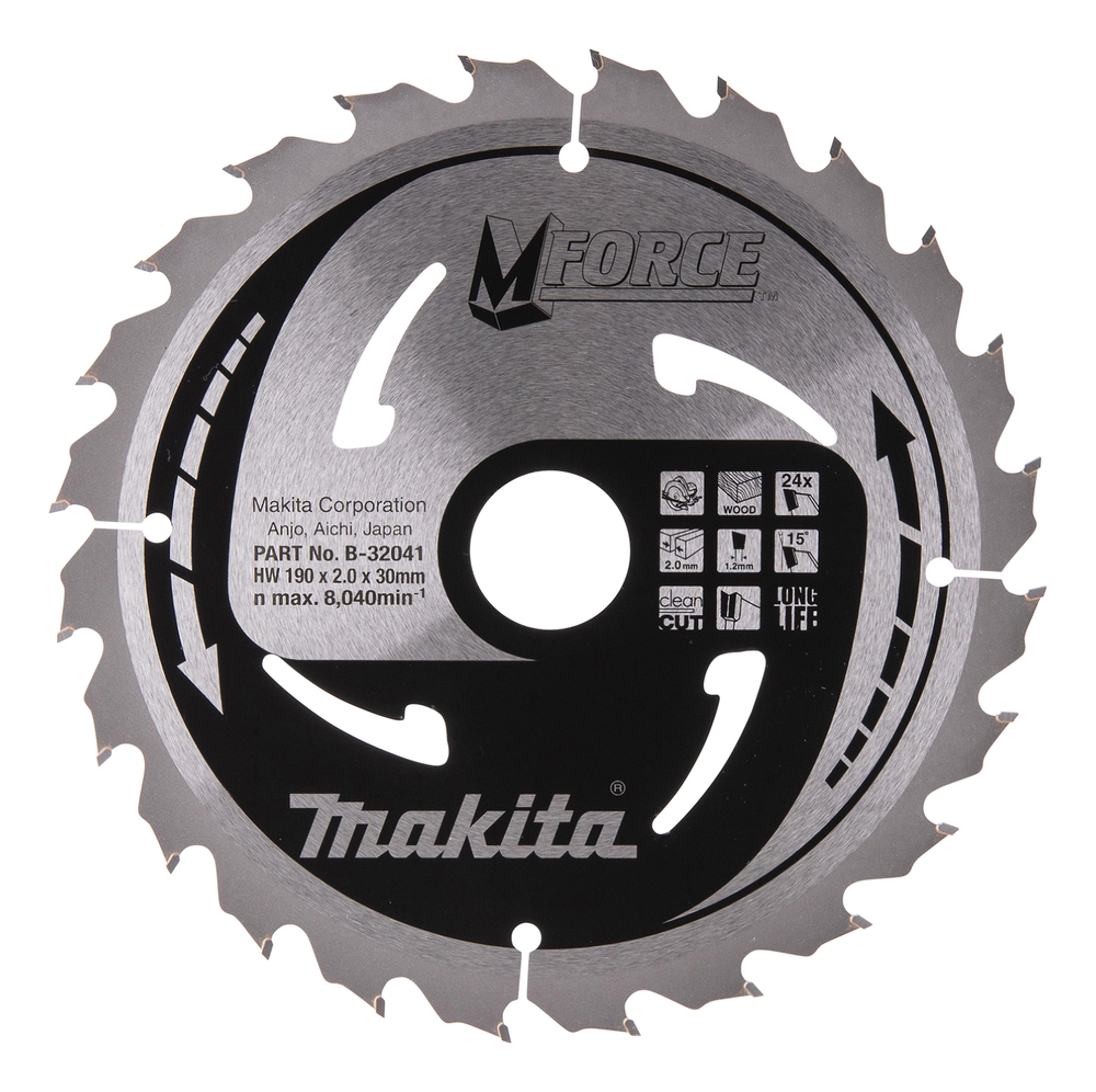 Makita Kreissägeblatt M-FORCE, 24 Zähne