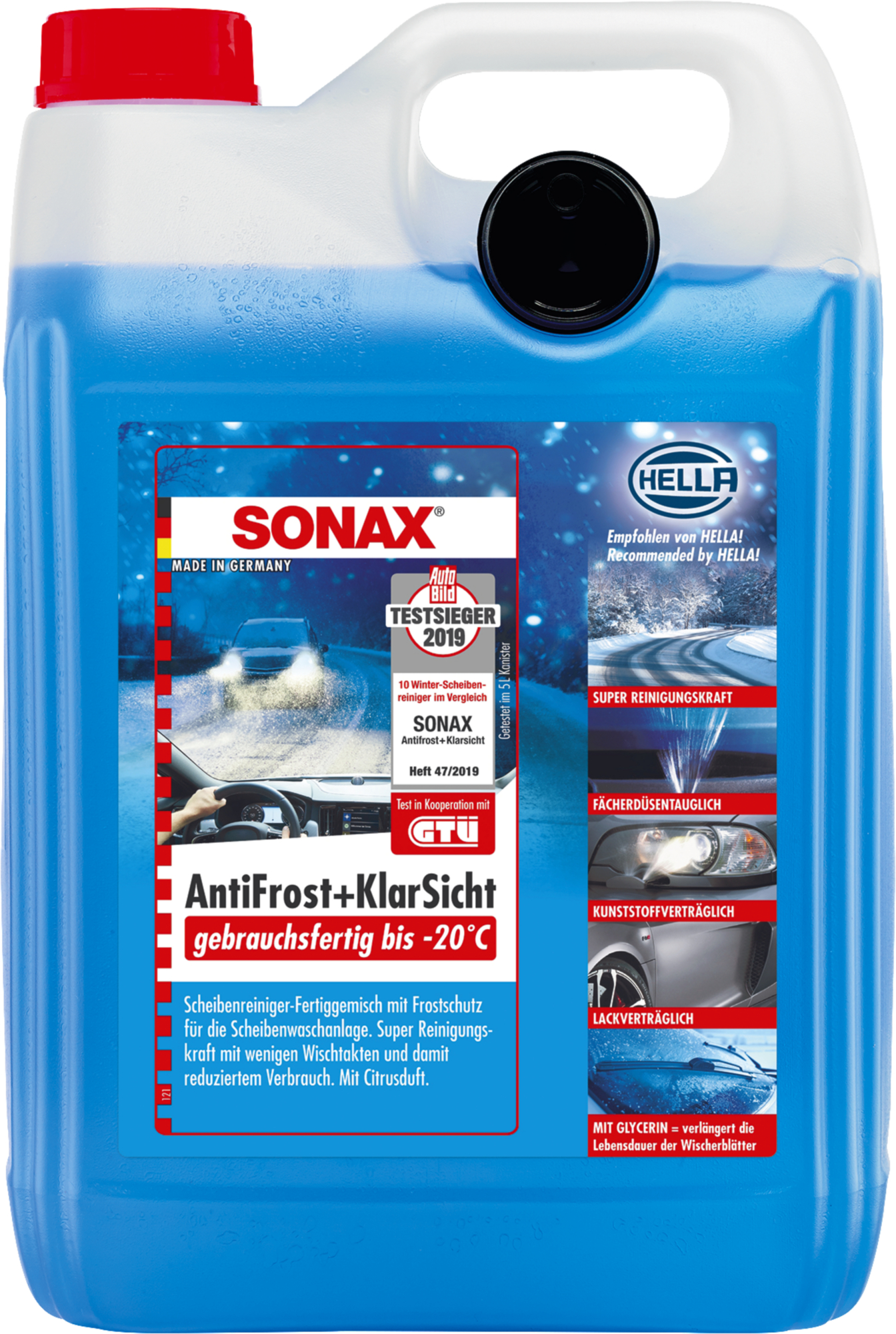 Sonax Antifrost&Klarsichtgbrfertig -20°, 5 l Sonax Antifrost&Klarsichtgbrfertig -20°, 5 l
