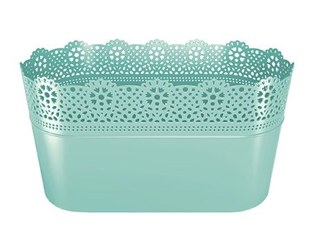 691369 DEKOTOPF LACE 285X135X155MM PISTAZIE PRO