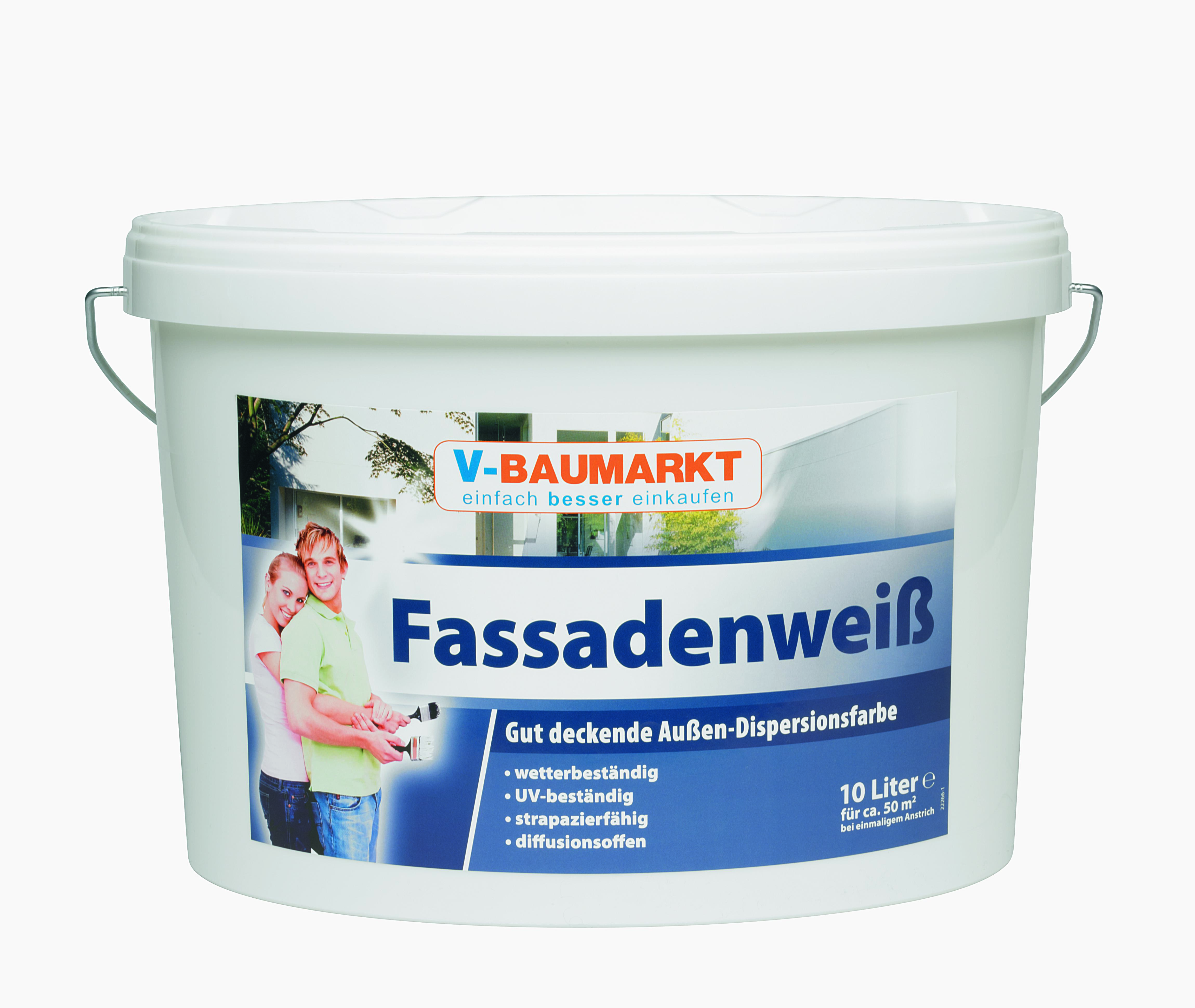 V-Baumarkt Fassadenweiß