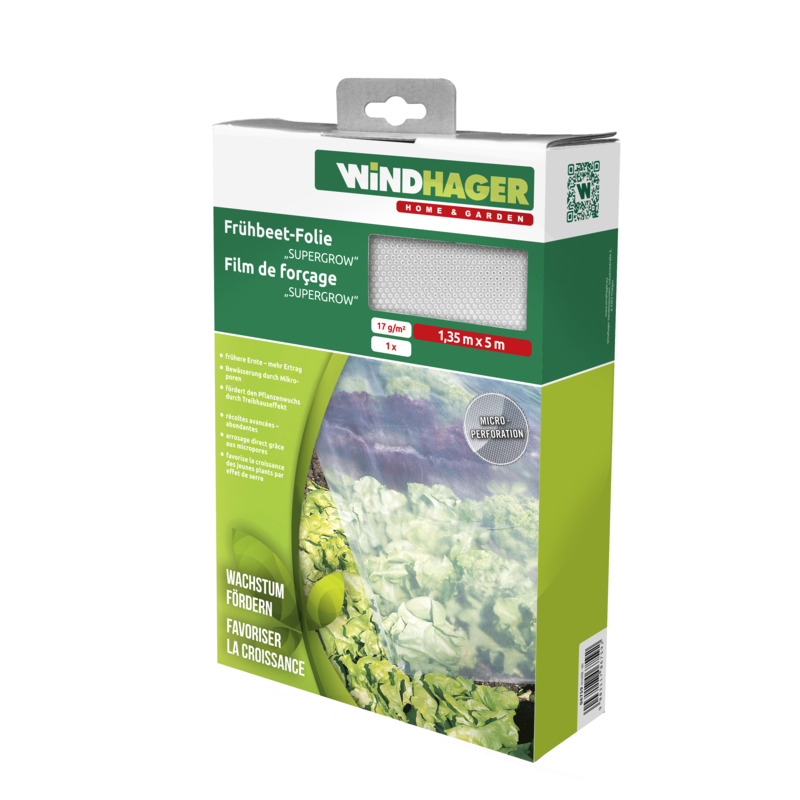 Windhager Frühbeet-Folie Supergrow, 5 x 1,35 m, 17 g/m² Windhager Frühbeet-Folie Supergrow, 5 x 1,35 m, 17 g/m²