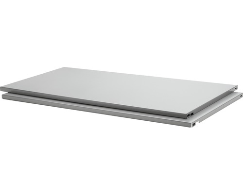 Dolle Regal Steelboard-Set, grau, 800 x 400 mm Dolle Regal Steelboard-Set, grau, 800 x 400 mm