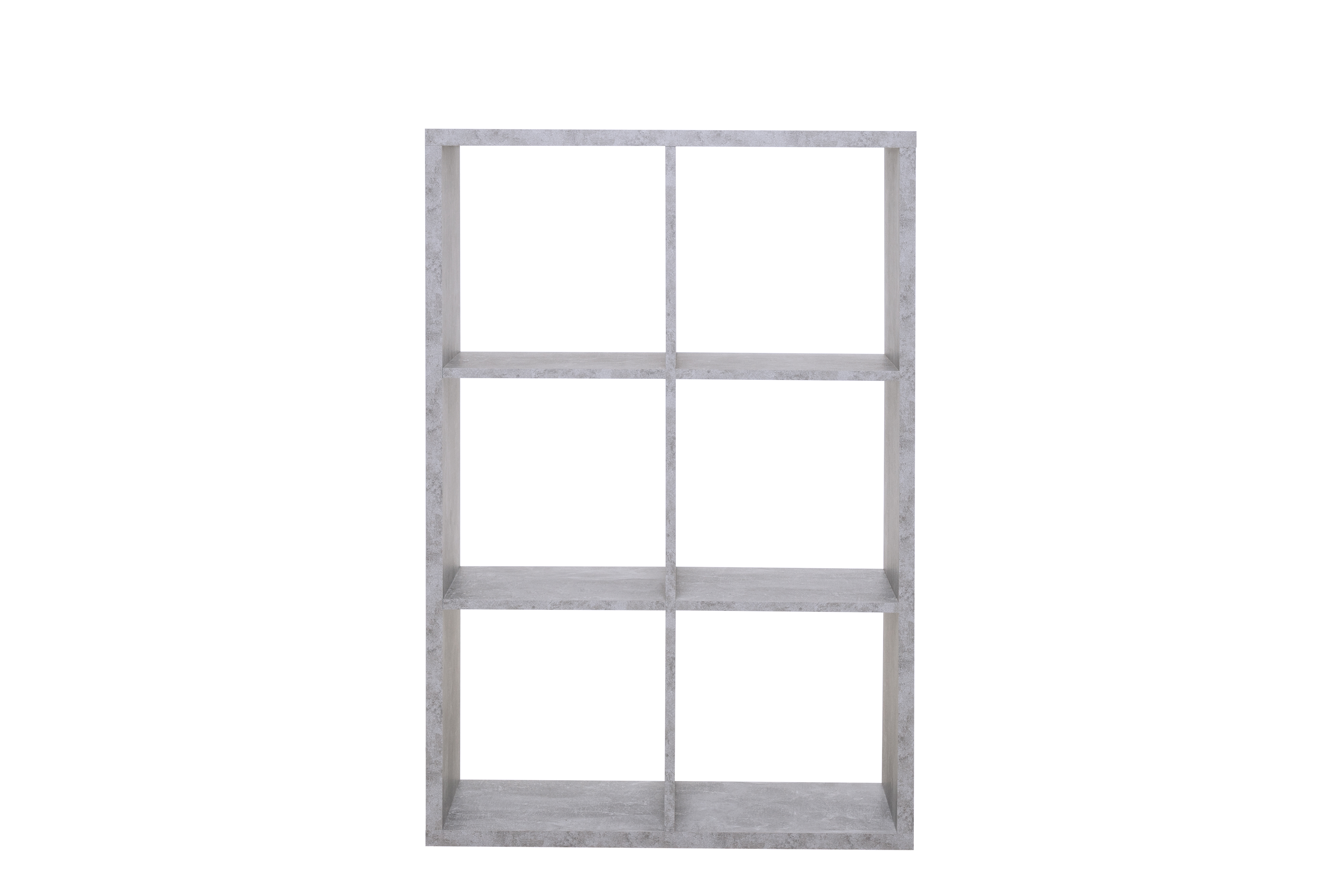 Finori Max-6er Regal, Dekor Strukturbeton Finori Max-6er Regal, Dekor Strukturbeton