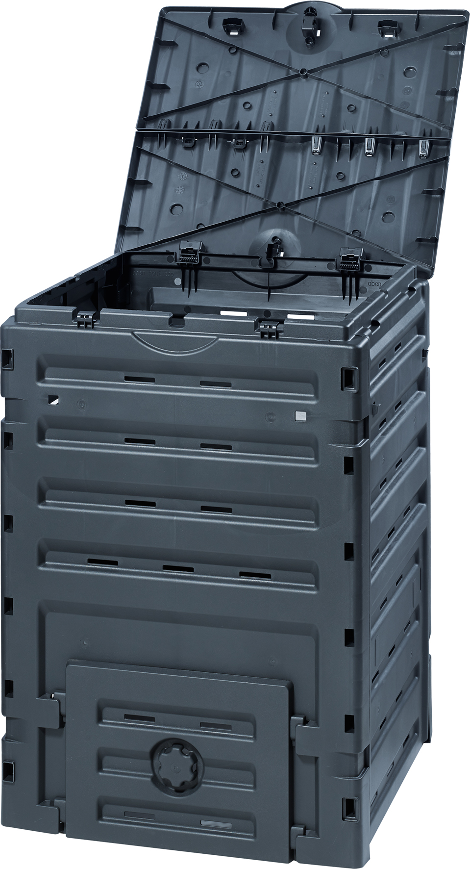 393145-5 KOMPOSTER ECO-MASTER 300L SCHWARZ   GRAF