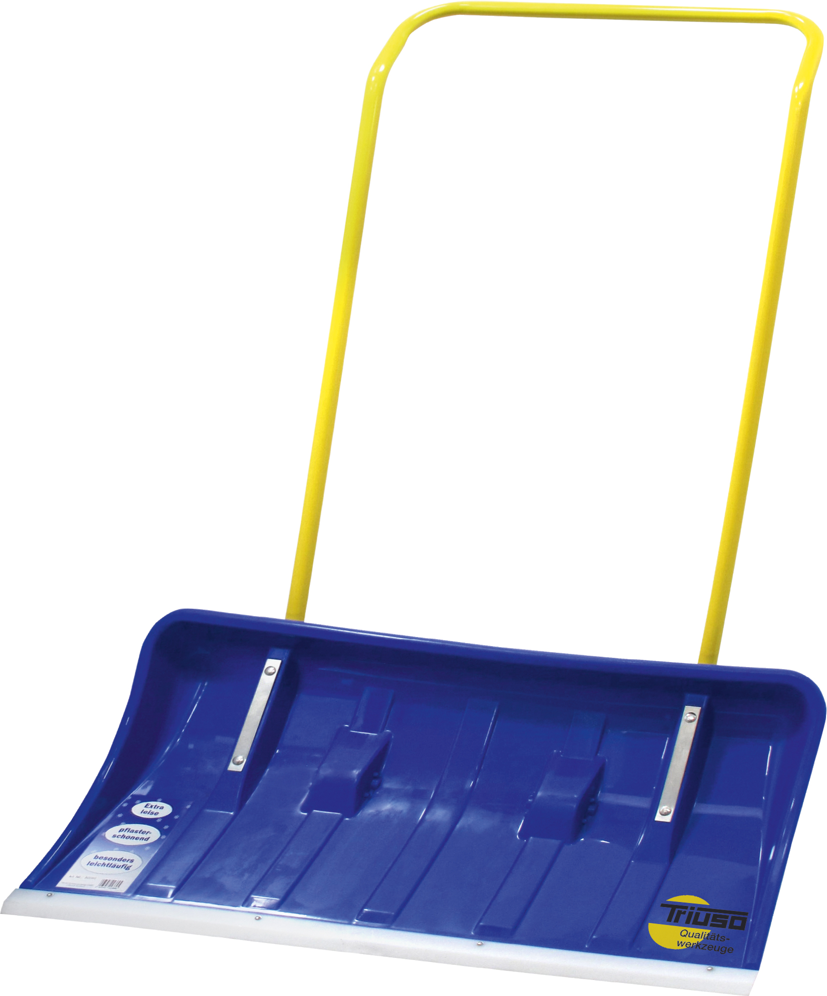 Triuso Schneewolf 80 cm, Kunststoff mit Rollen