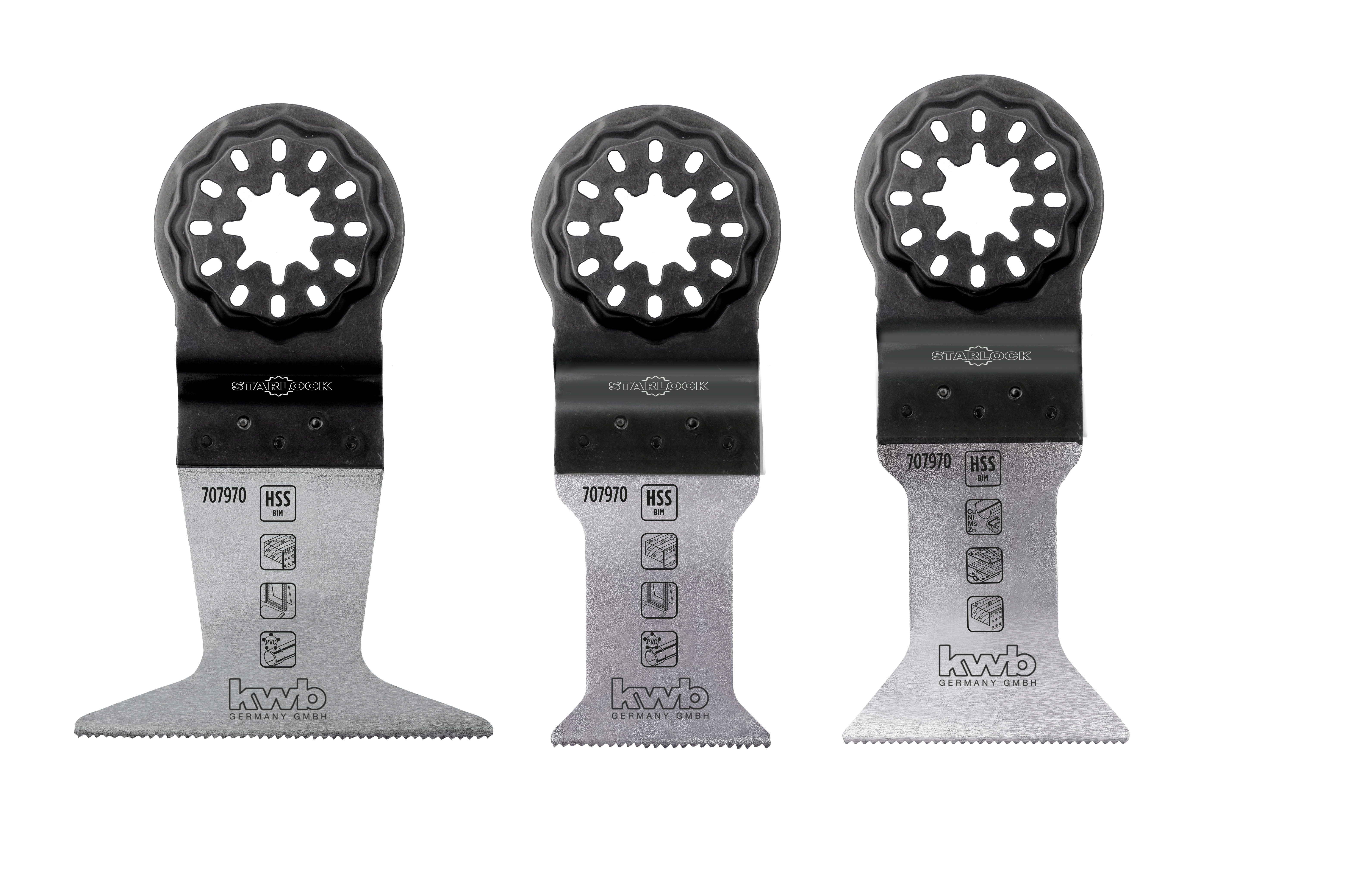 kwb Starlock Set zur Holz- und Metall-Bearbeitung, 3-tlg. kwb Starlock Set zur Holz- und Metall-Bearbeitung, 3-tlg.