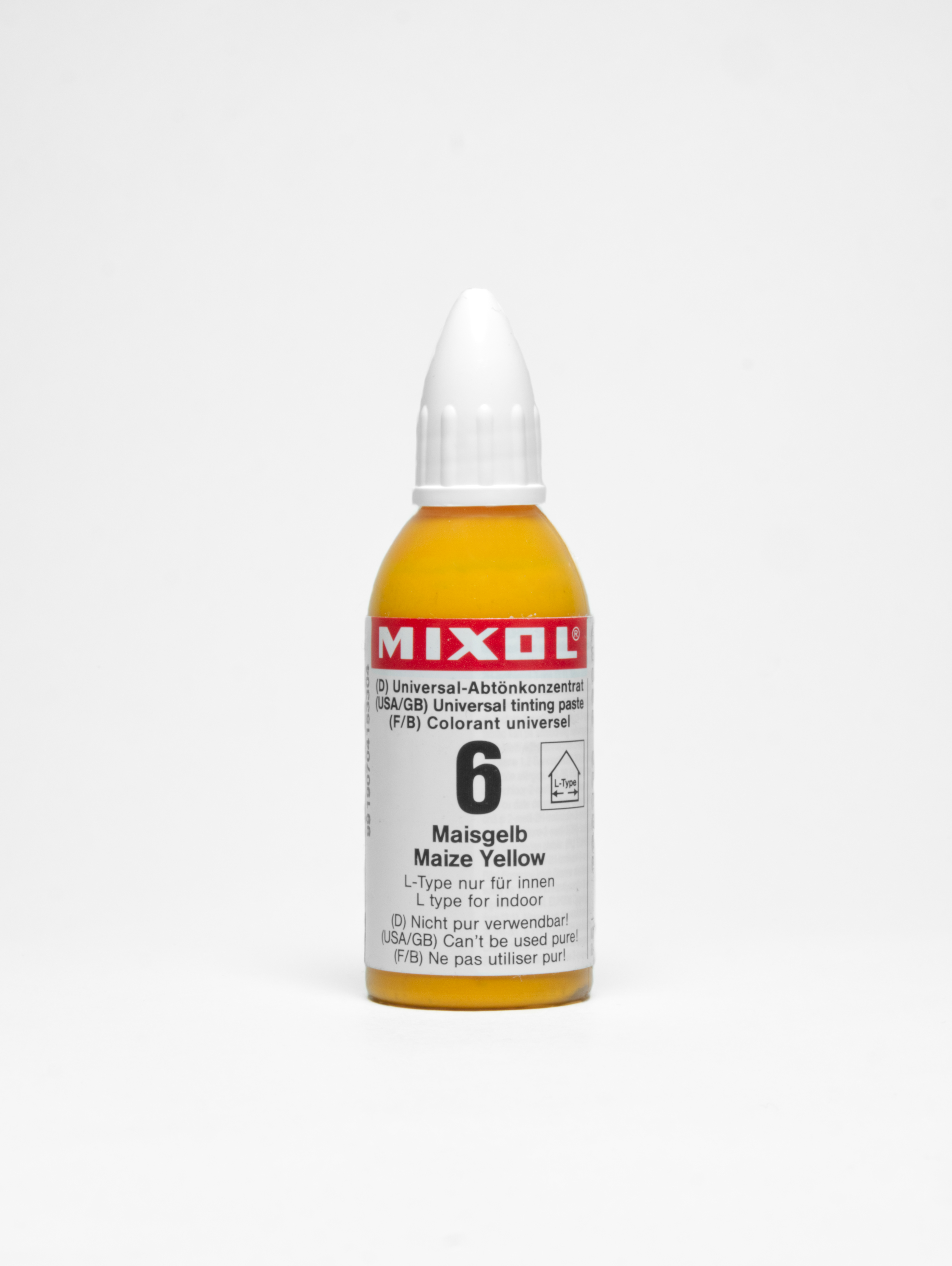 Mixol Uni Abtönkonzentrat, maisgelb, 20 ml Mixol Uni Abtönkonzentrat, maisgelb, 20 ml