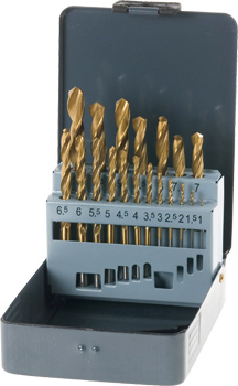 421856-100 Kwb HSS Spiralbohrer-Satz, 19-tlg.
