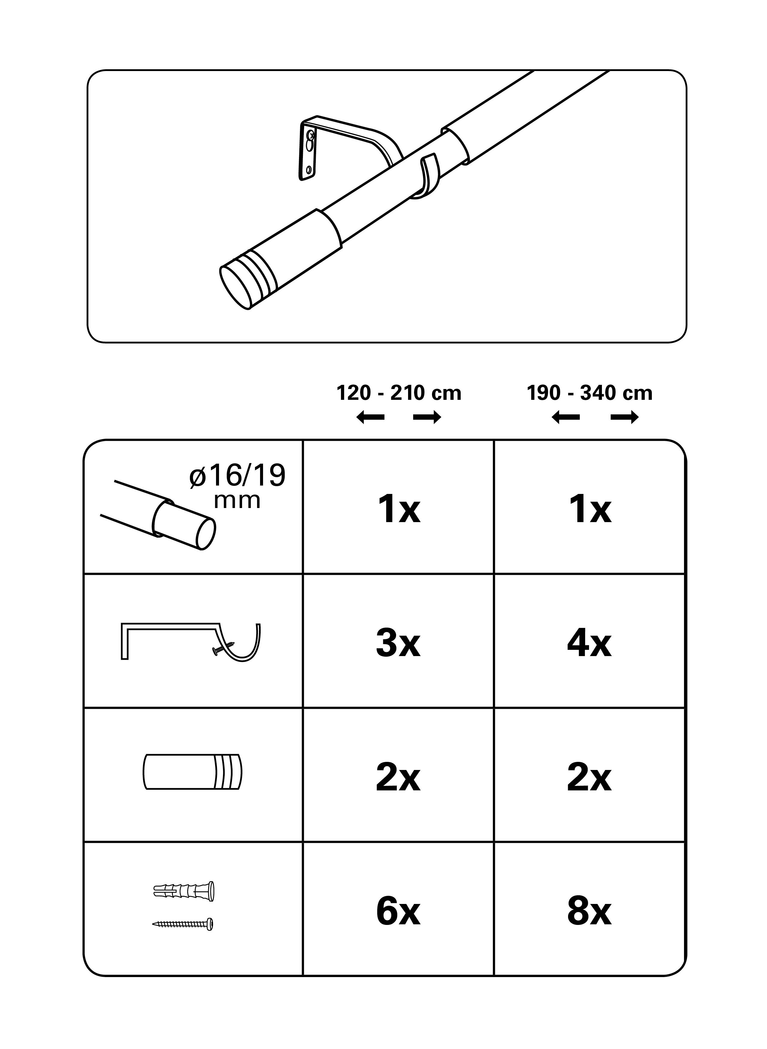 241015_06 GARDINIA STANGE AUSEITENZUG UG 19/16ZYL.EDEL.OPT.190-340