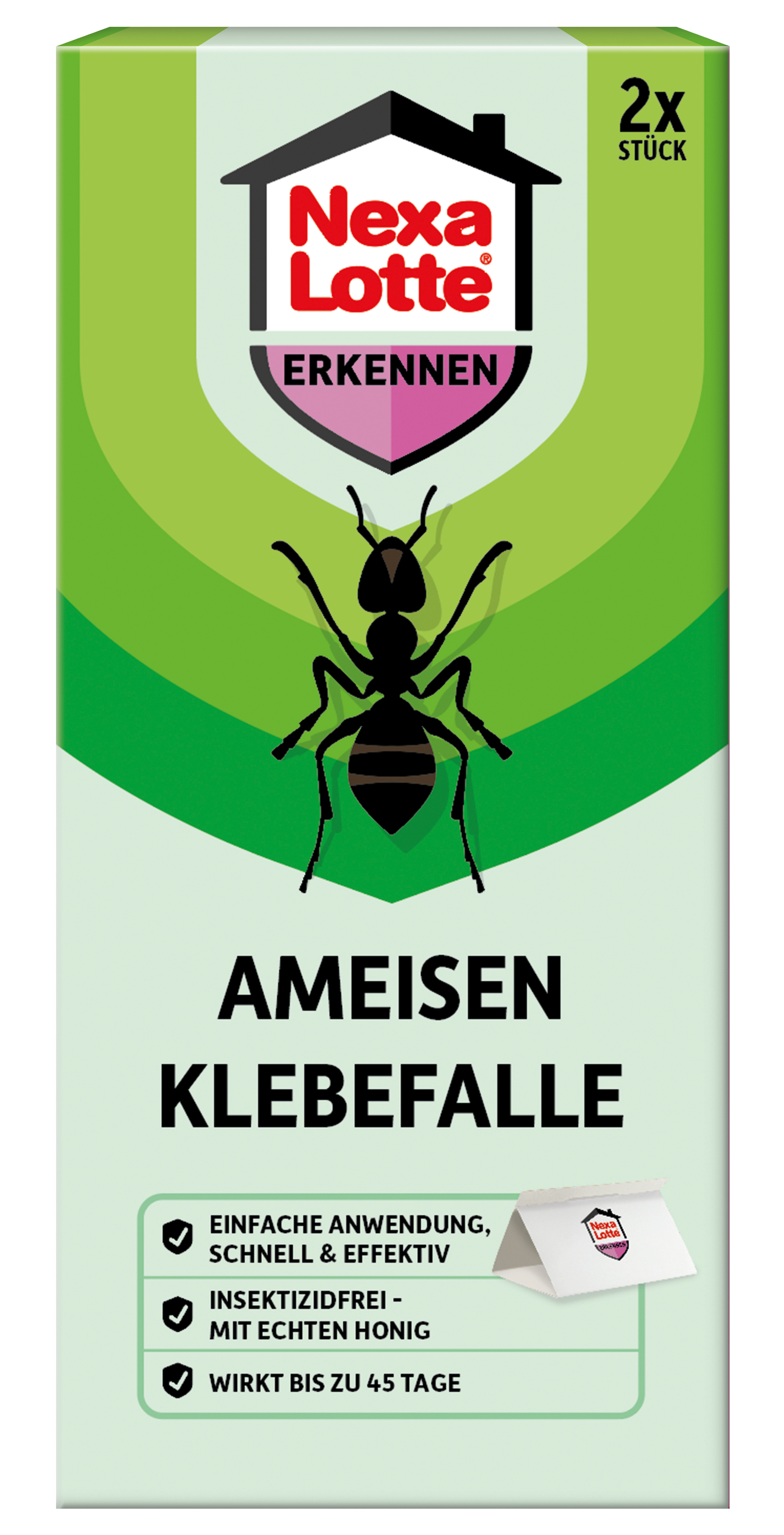 Nexa Lotte Ameisen Klebefalle, 2 Stück Nexa Lotte Ameisen Klebefalle, 2 Stück