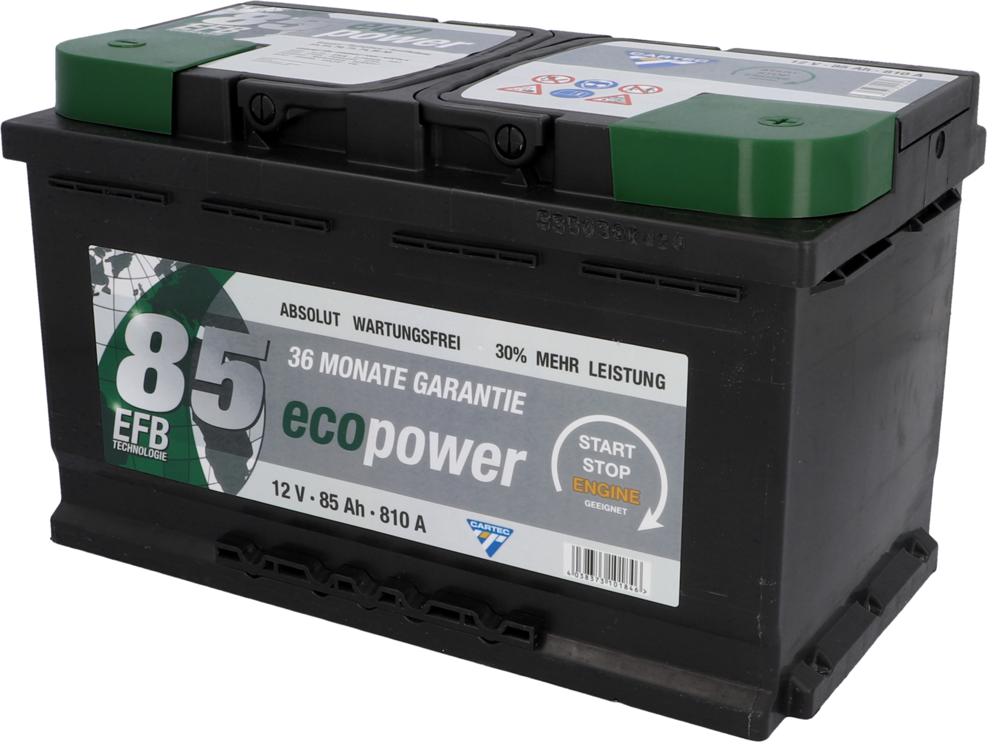Cartec Batterie Eco Power 85 EFB