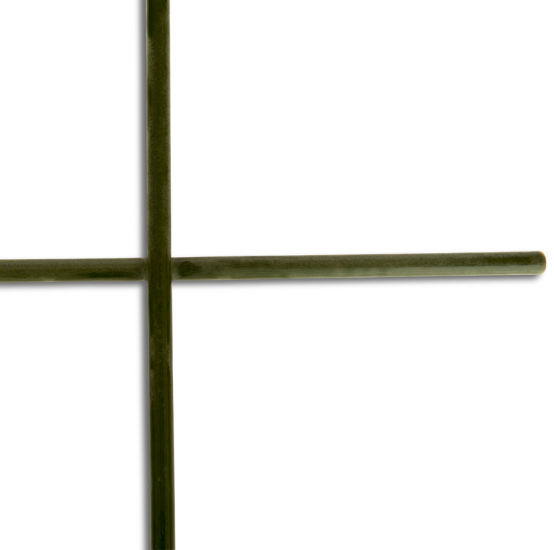 Windhager Metall-Gitterspalier, 150 cm, grün