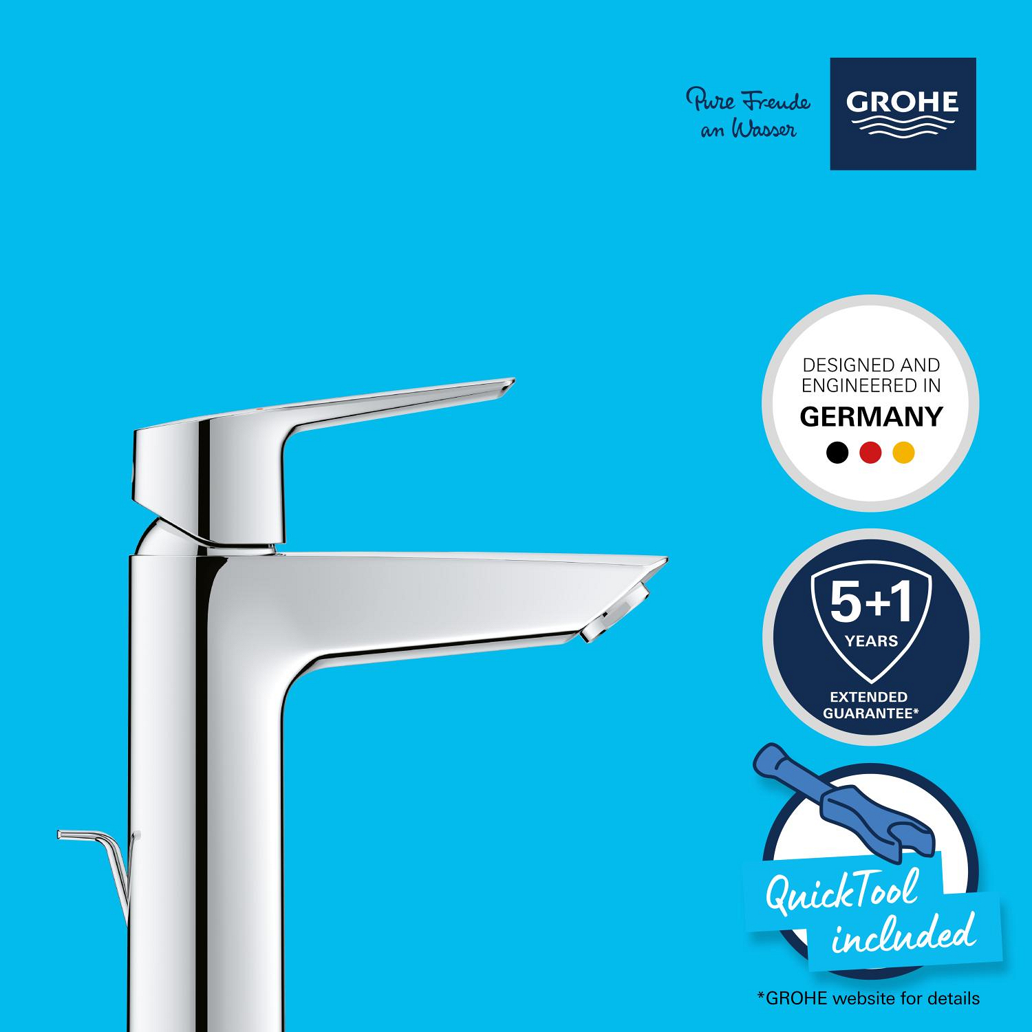 Grohe Start Einhand-Waschtischbatterie M-Size Grohe Start Einhand-Waschtischbatterie M-Size
