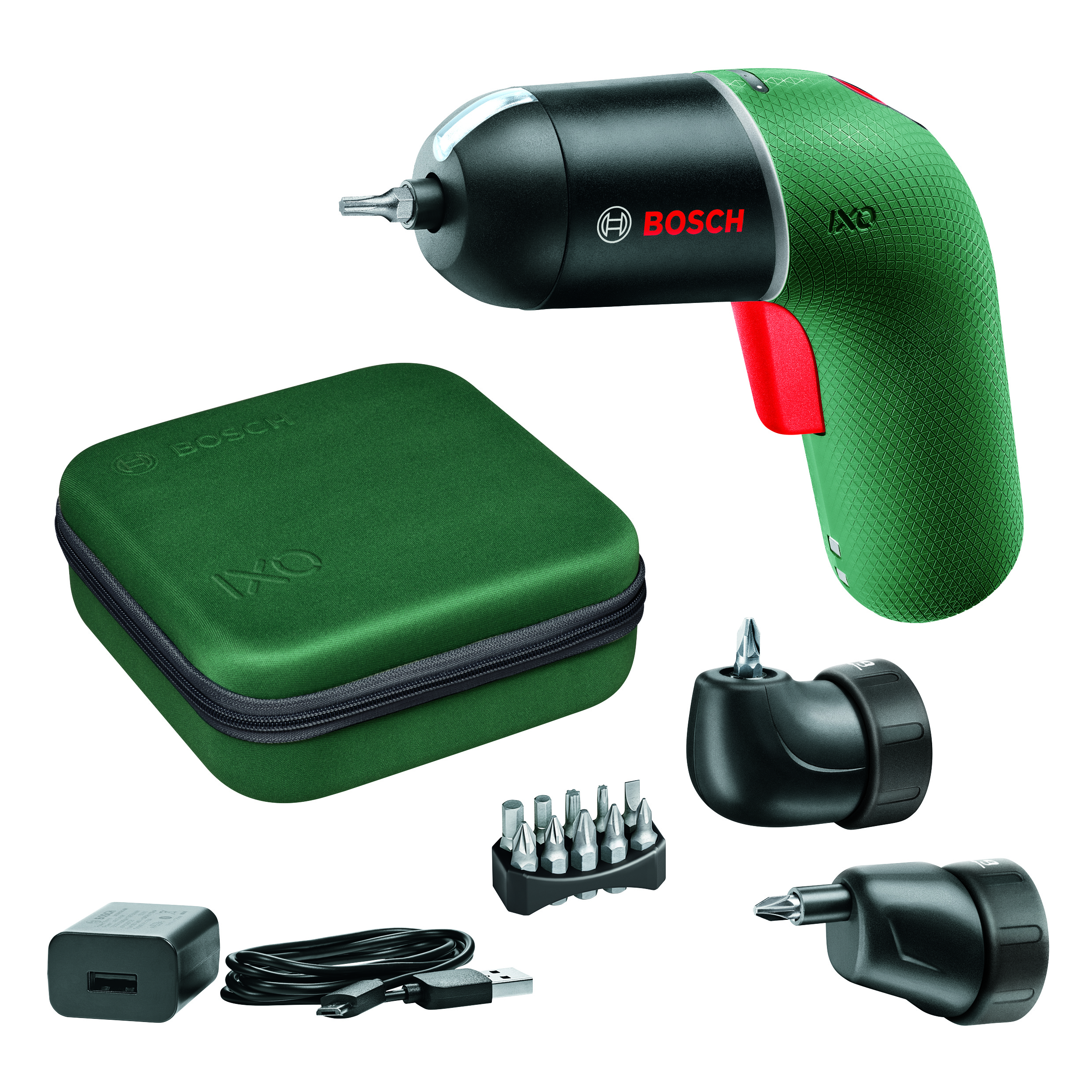 Bosch IXO 6 Set mit Winkel- Exzenteraufsatz