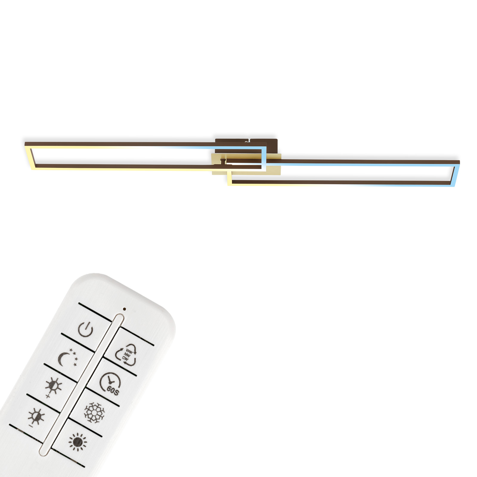 Briloner LED Wand- und Deckenleuchte Frame, 110 cm Briloner LED Wand- und Deckenleuchte Frame, 110 cm