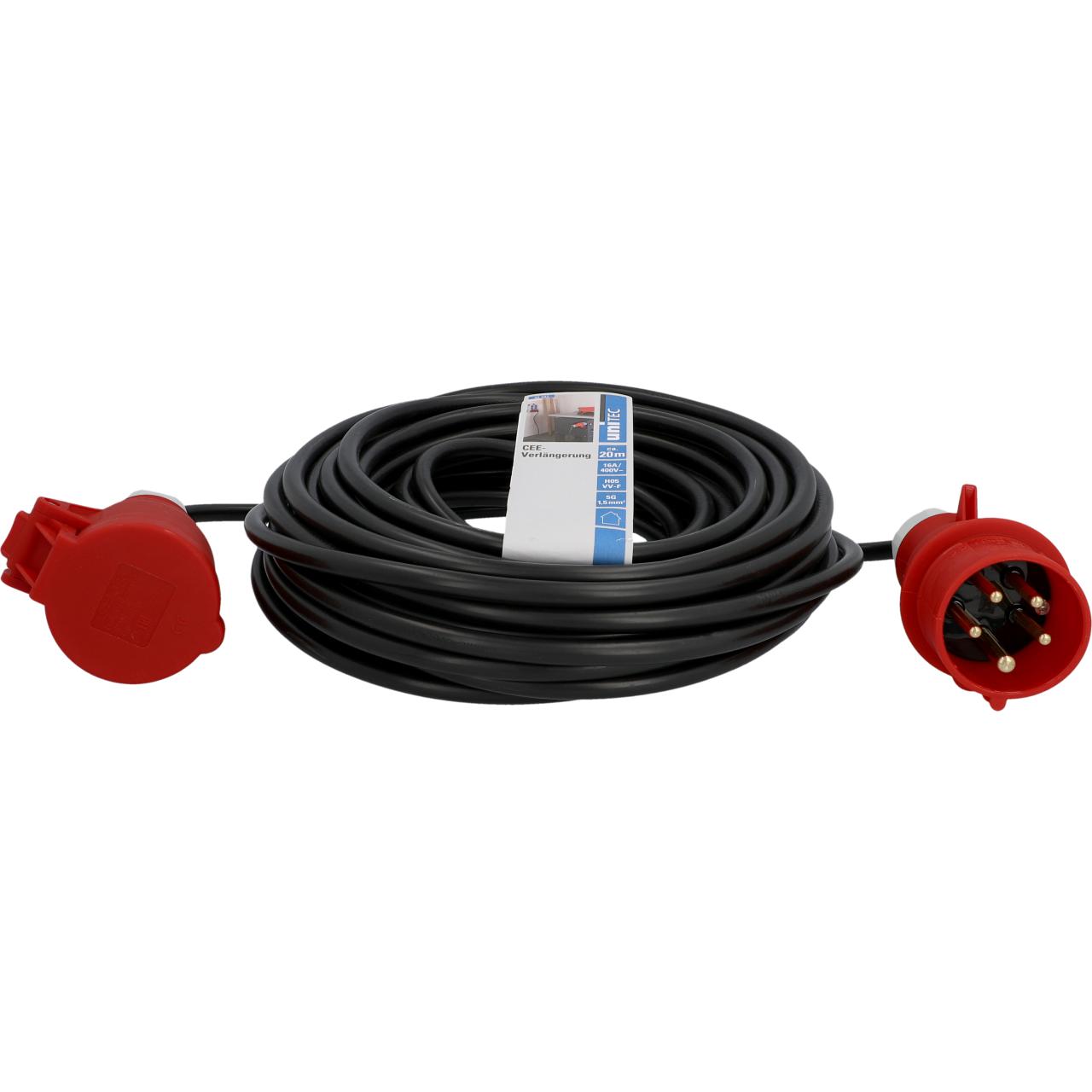115580HeXUzVDQlHyLP  CEE-VERLÄNGERUNG 16A,20M,H05VV-F5G1,5MM²