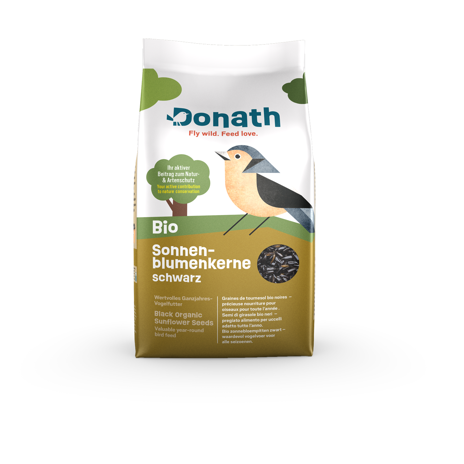 Donath Bio Sonnenblumenkerne Schwarz, 2 kg Donath Bio Sonnenblumenkerne Schwarz, 2 kg