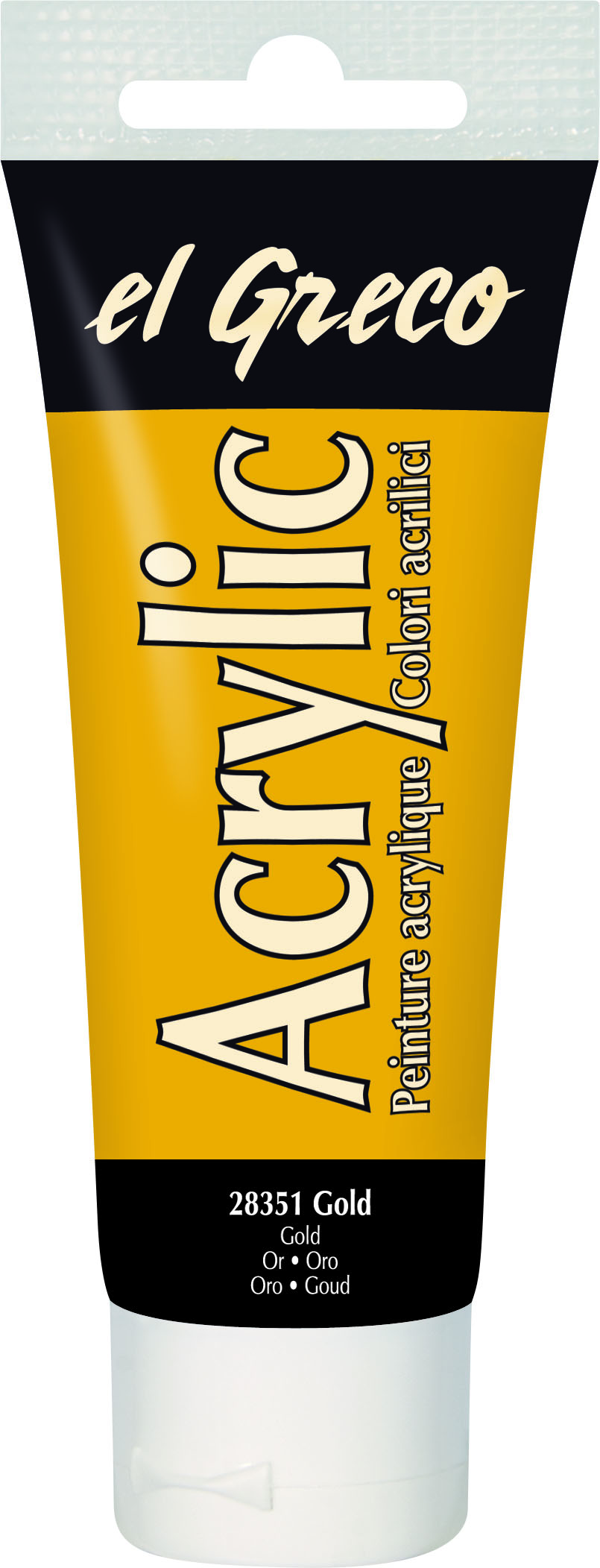 4000798283513 EL GRECO ACRYLIC 75ML GOLD KREUL