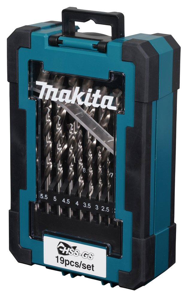 Makita Bohrer-Set 19-tlg. HSS-GS Makita Bohrer-Set 19-tlg. HSS-GS