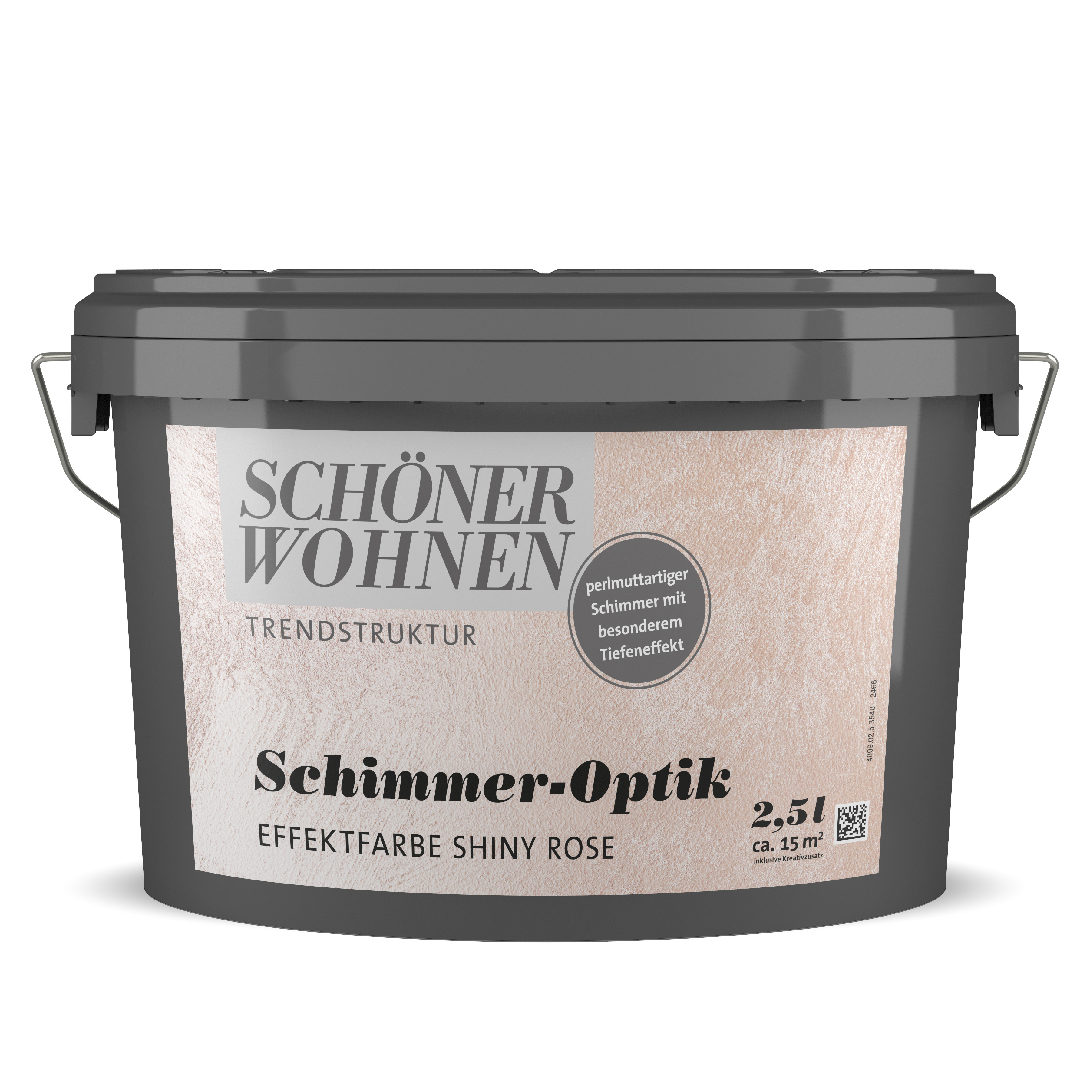 SW_2466-02_5-3540 Schöner Wohnen Trendstruktur Schimmer "Shiny Rose"