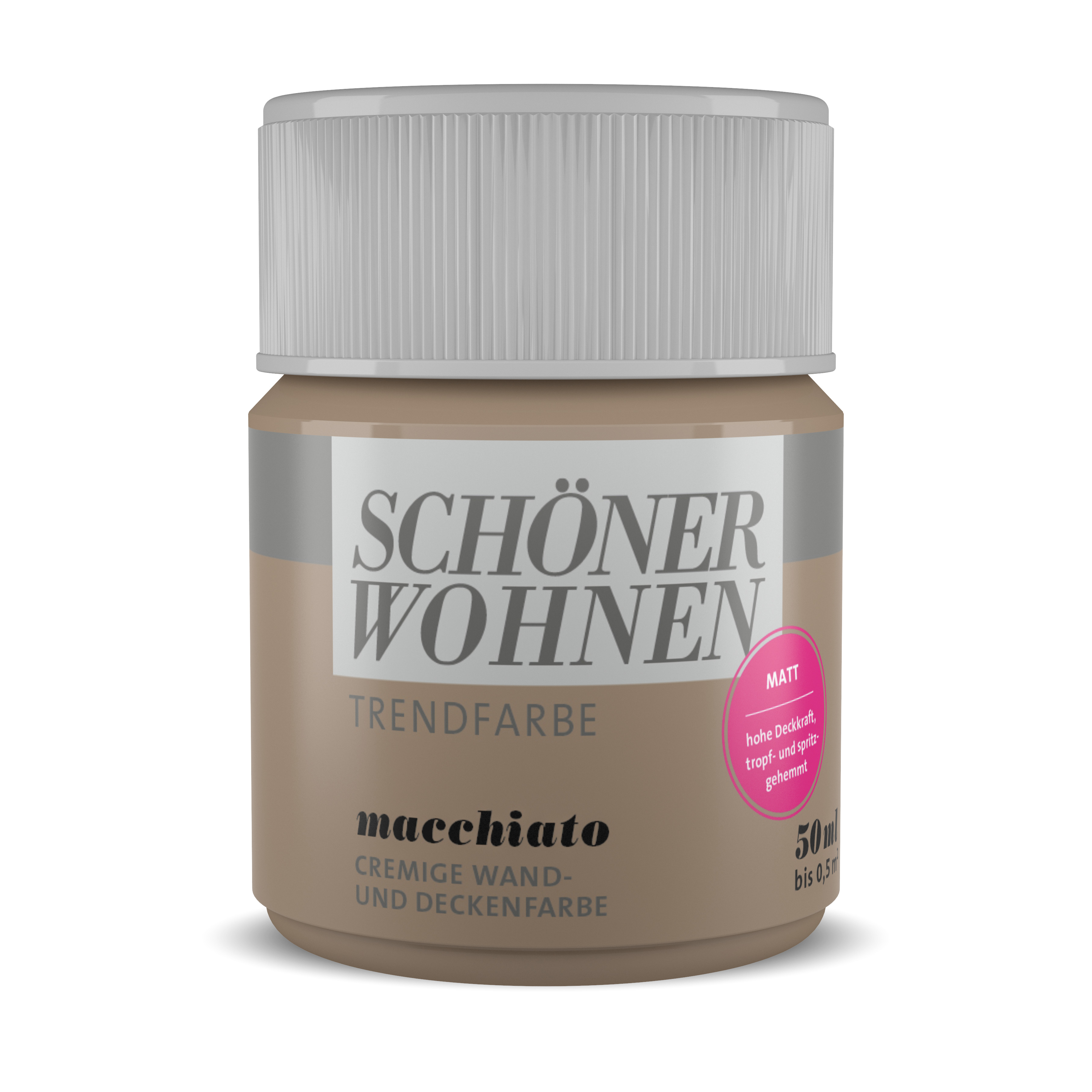 SW_2462-0050-8524 Schöner Wohnen Trendfarbe-Tester, macchiato matt