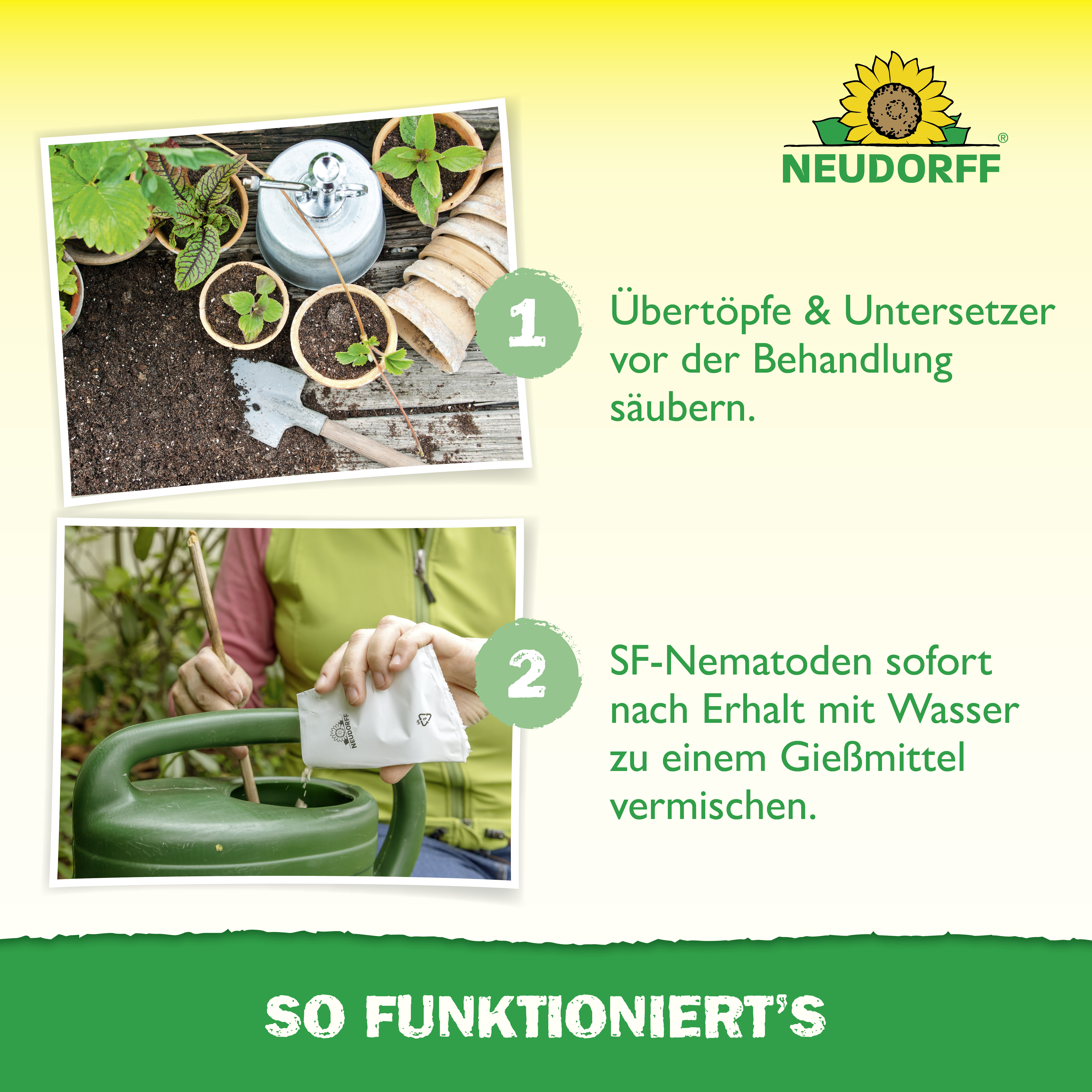 Neudorff Bestell-Karte Nützlinge gegen Trauermücken