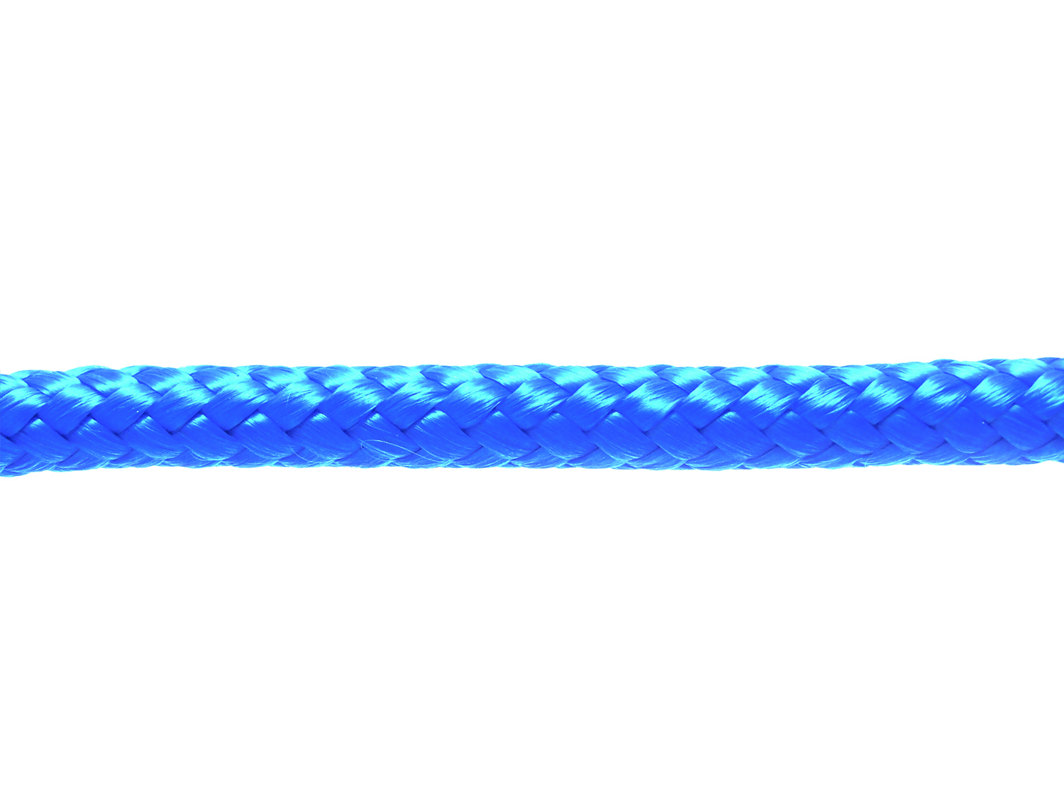 Pösamo Textil-Seil, blau geflochten