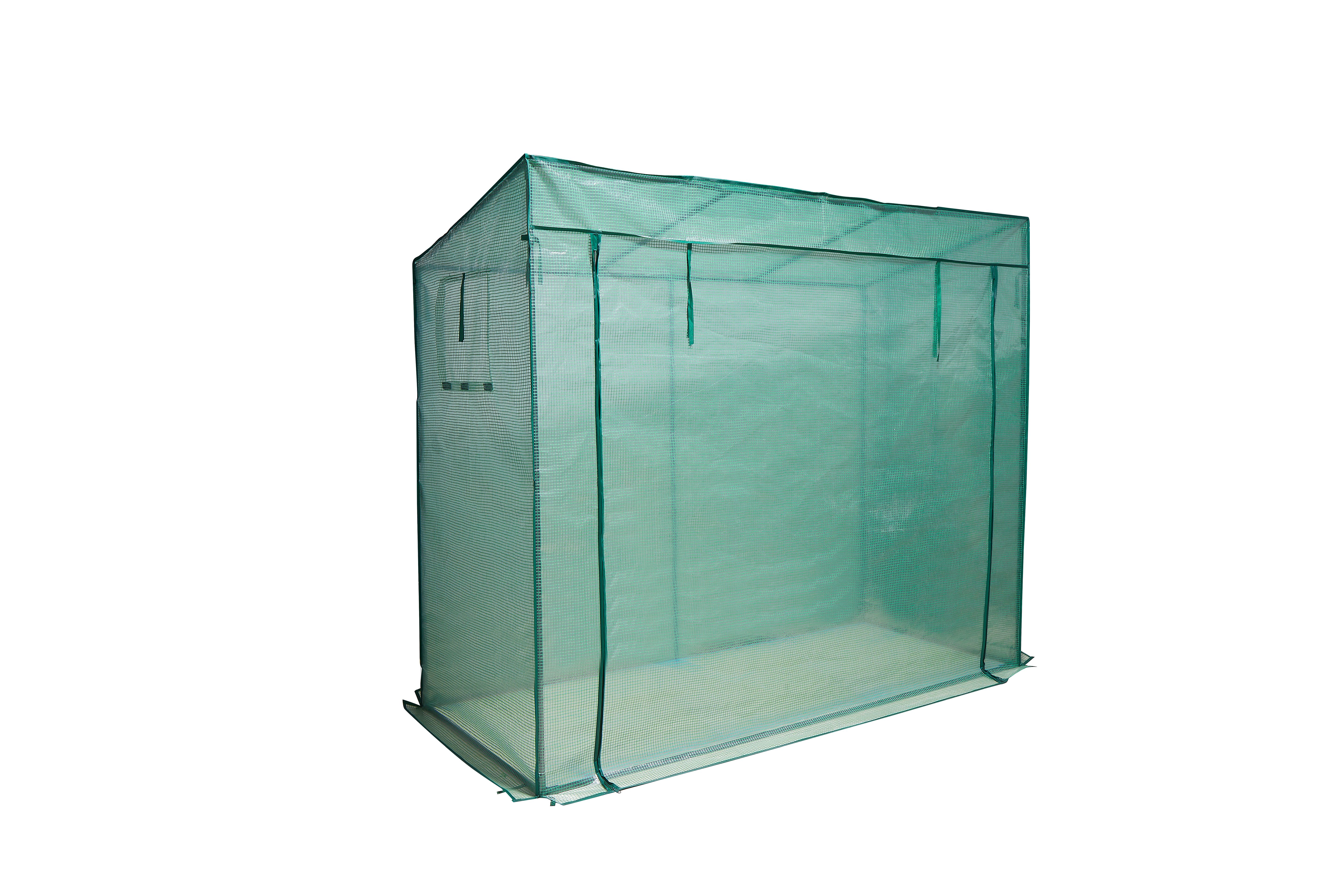 Pink Garten Tomatengewächshaus, grün, 200 x 80 x 150/173 cm