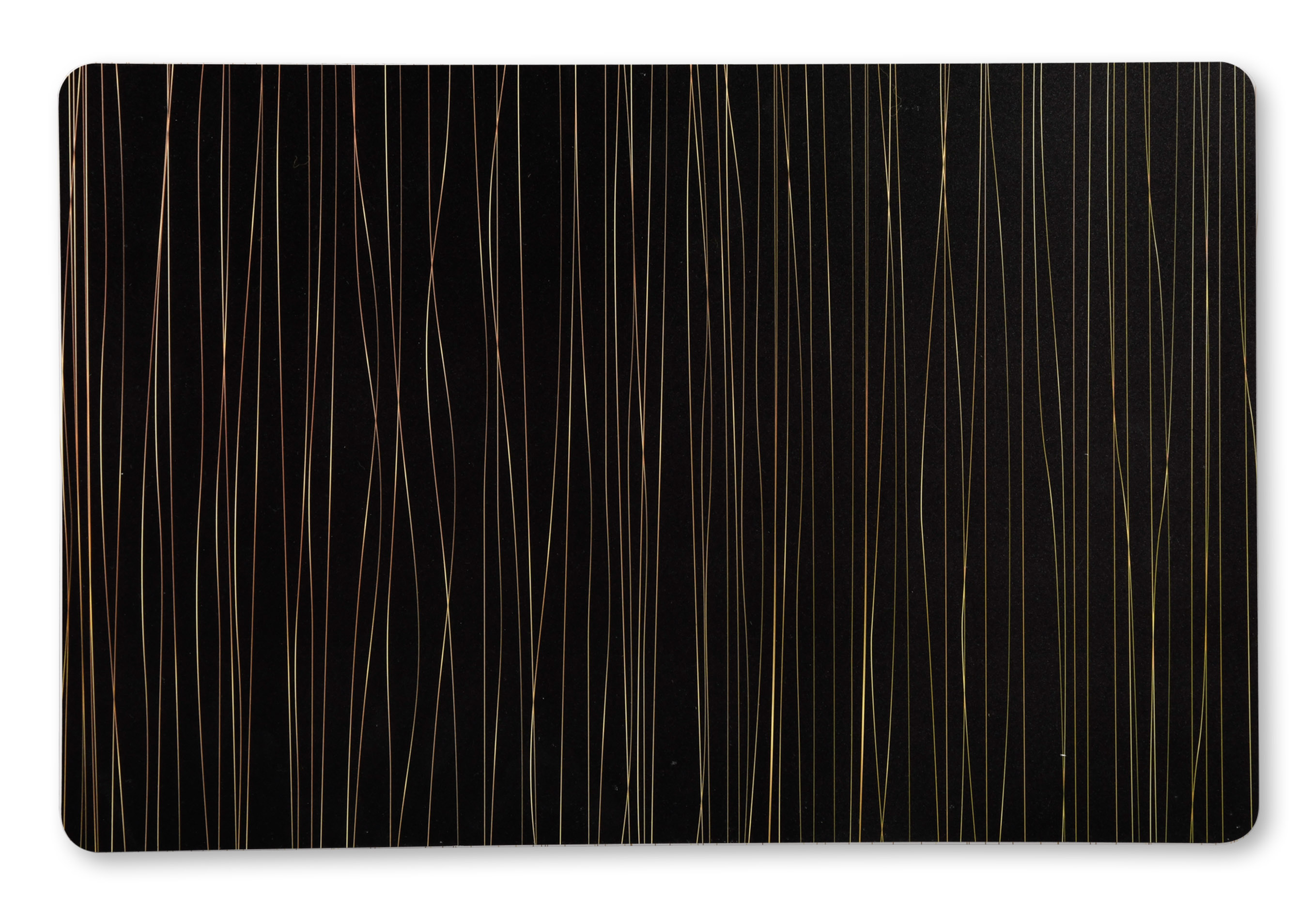 Kesper Platzset, schwarz/gold, 43,5 x 28 x 0,1 cm Kesper Platzset, schwarz/gold, 43,5 x 28 x 0,1 cm