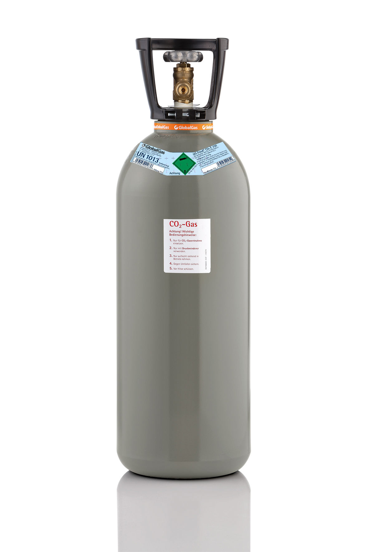 Globalgas GG-Food Kohlendioxid E290 T13, 10 Kg Füllung Pfandflasche Globalgas GG-Food Kohlendioxid E290 T13, 10 Kg Füllung Pfandflasche