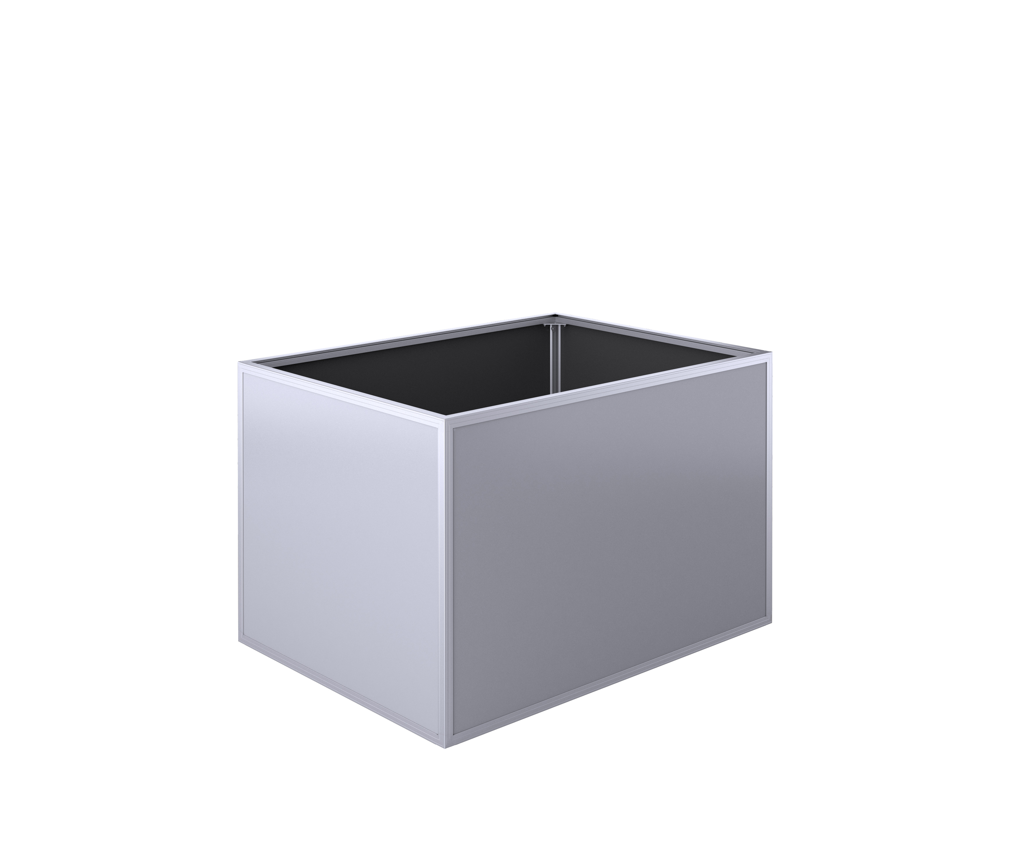 KGT Aluminium-Hochbeet 130, Profilsystem "pressblank" KGT Aluminium-Hochbeet 130, Profilsystem "pressblank"