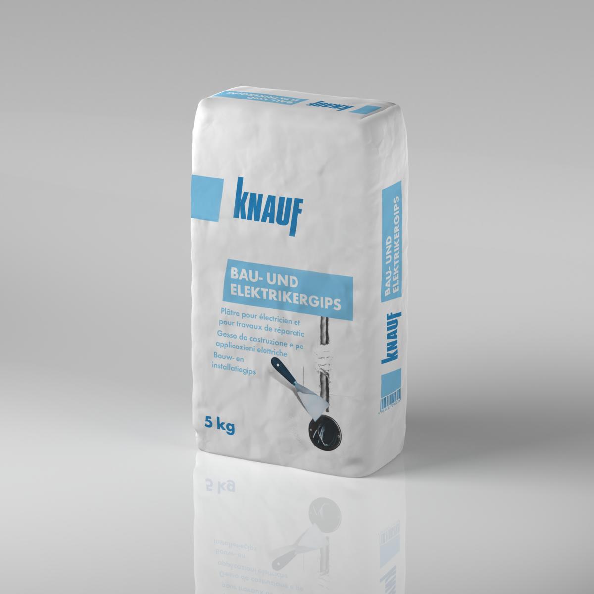 4003982290724_Bau-und-Elektrikergips-5kg_Produkt_1 Knauf Bau- & Elektrikergips, 5 kg