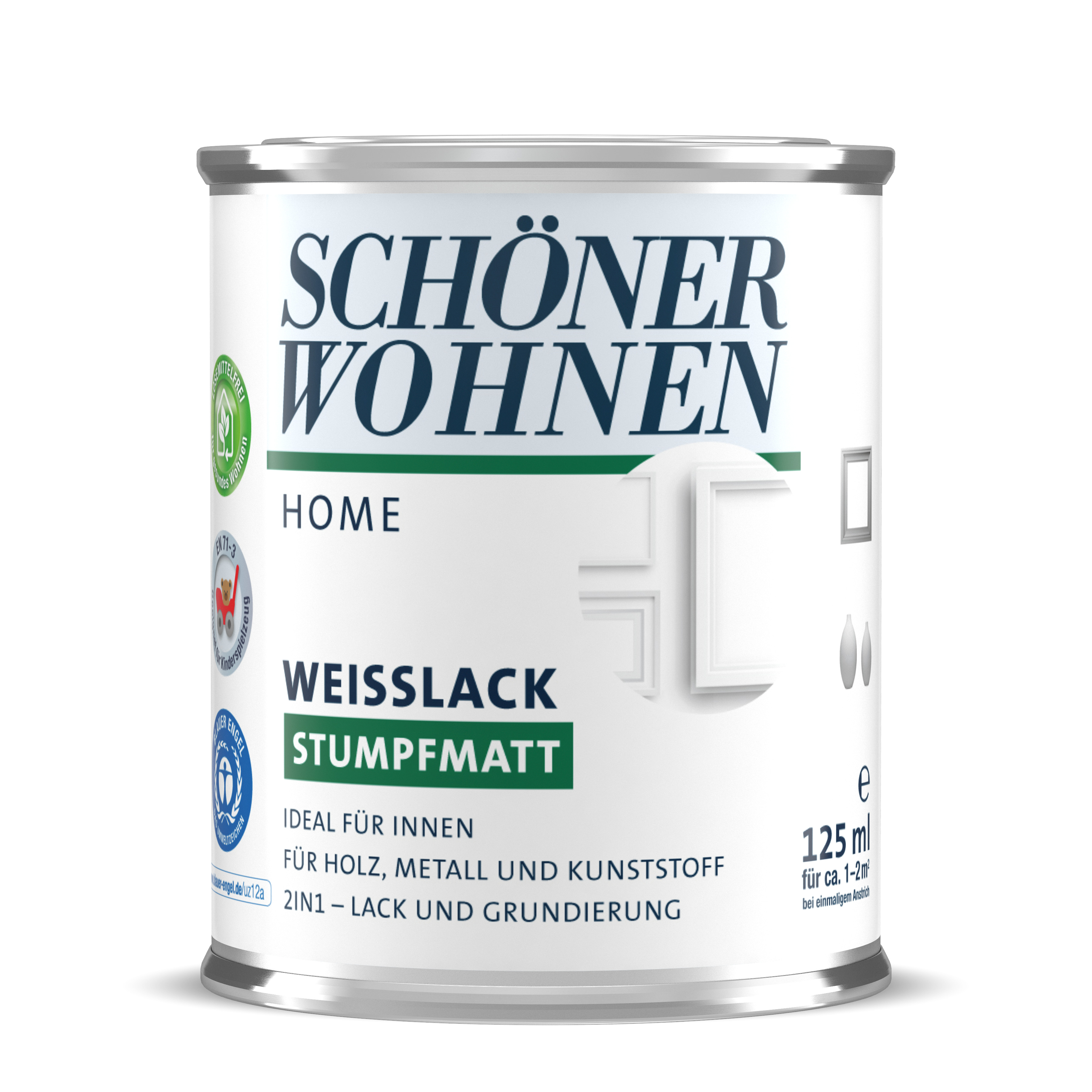 SW_9441-0125-0000 Schöner Wohnen Home Weißlack, stumpfmatt