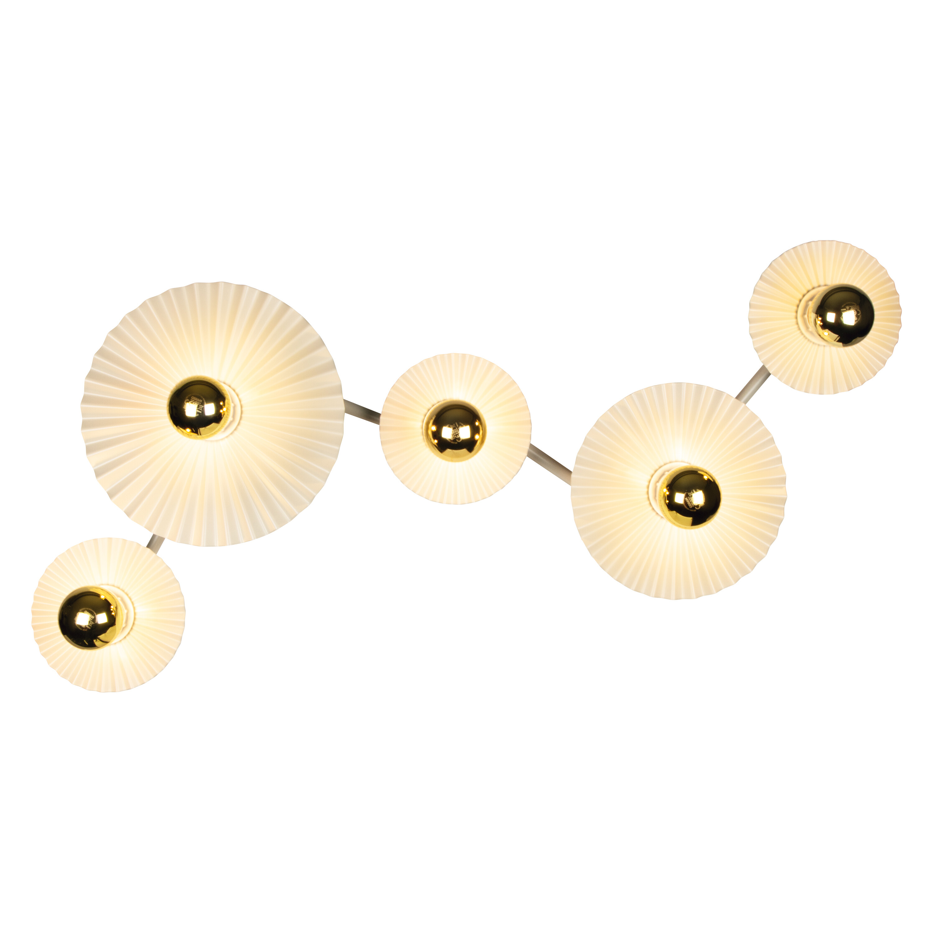 Osram DECOR Plissee Wall, 5XE27, beige