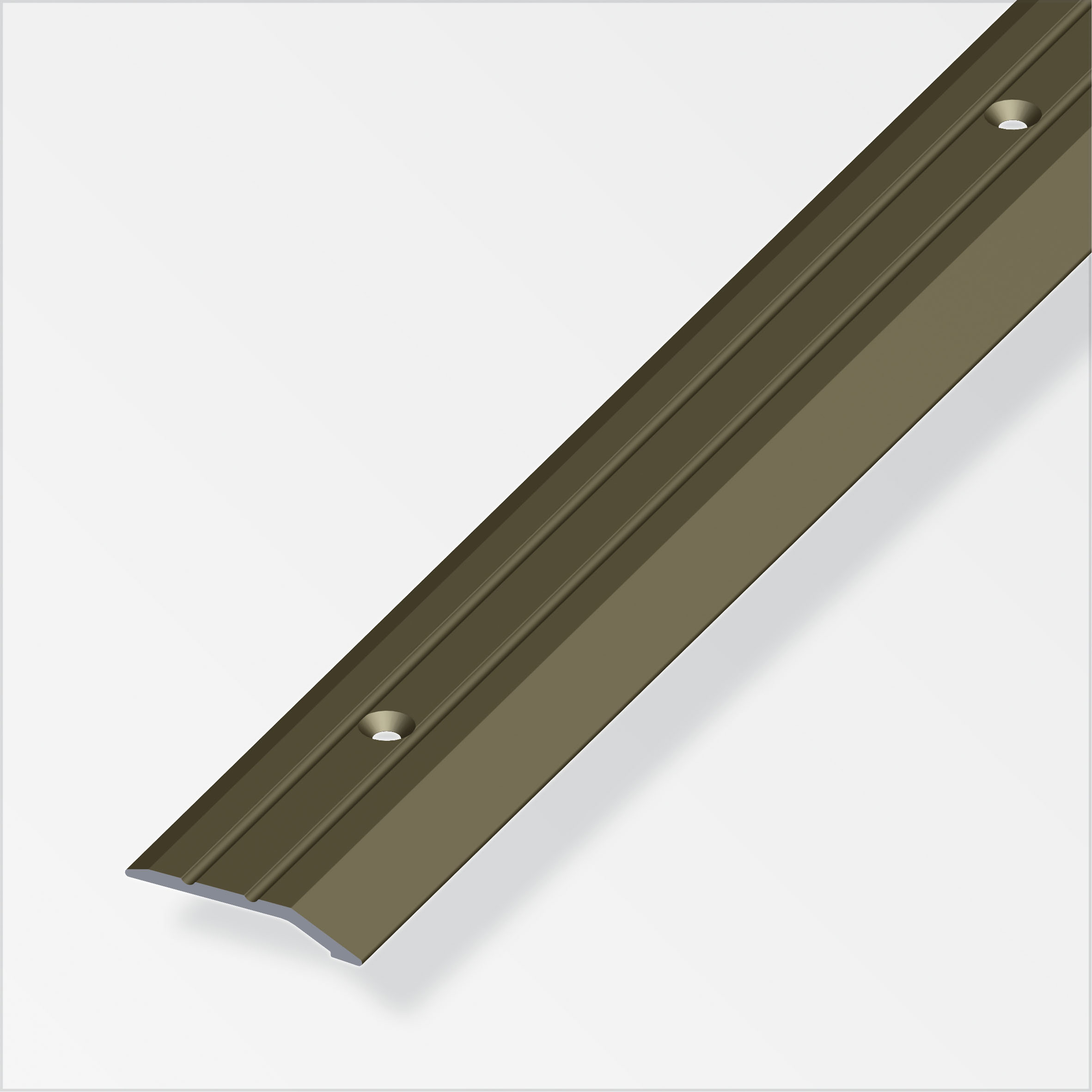 109871_Abschluss-Profil Alfer Abschluss-Profil 30 x 5 mm, bronze