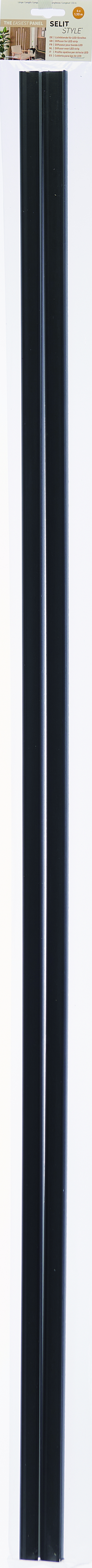 SELITSTYLE LED Diffusor Set für Akustikpaneel, 4 x 1300 mm