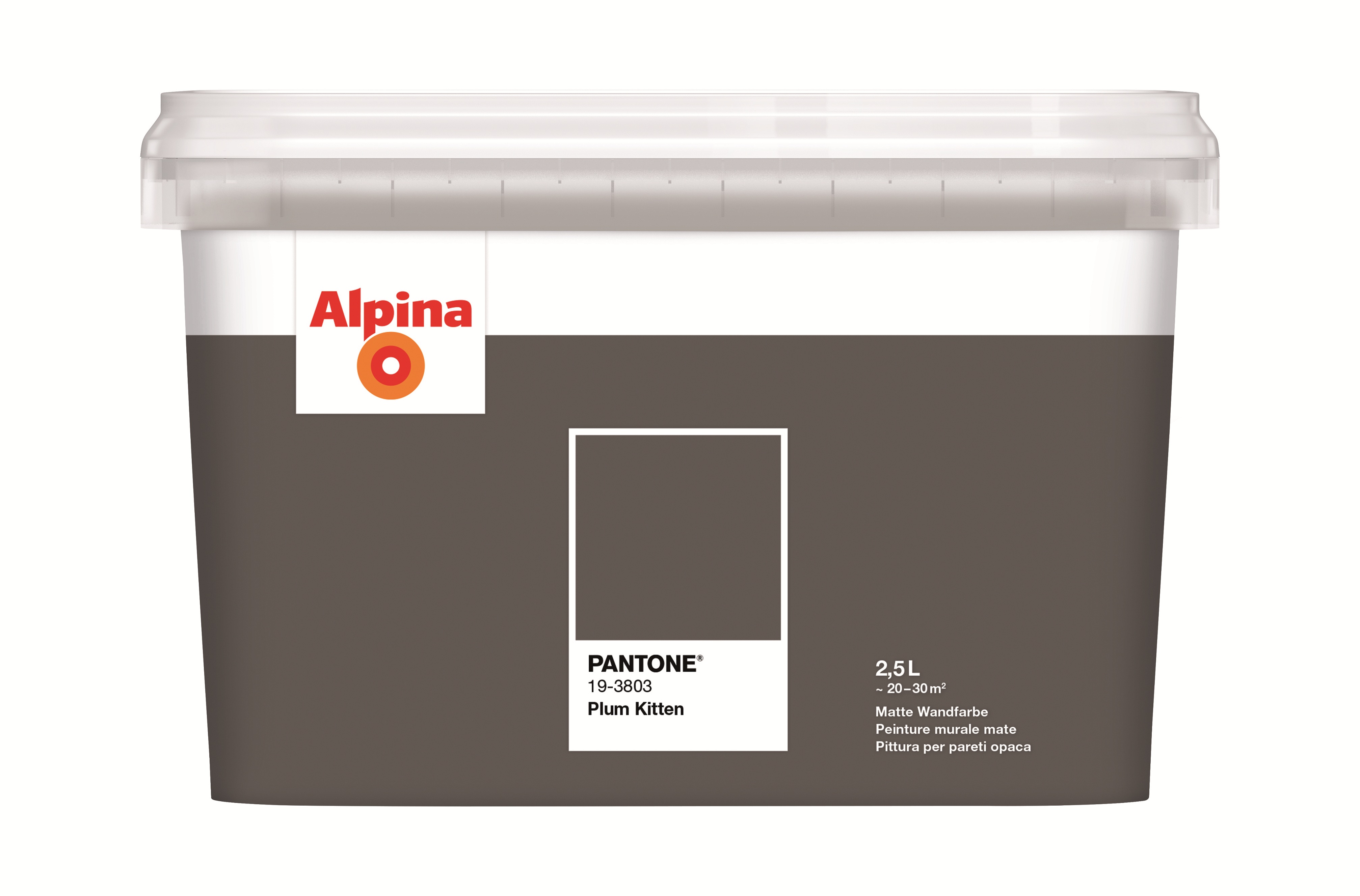 Alpina PANTONE® Plum Kitten, 2,5 Liter