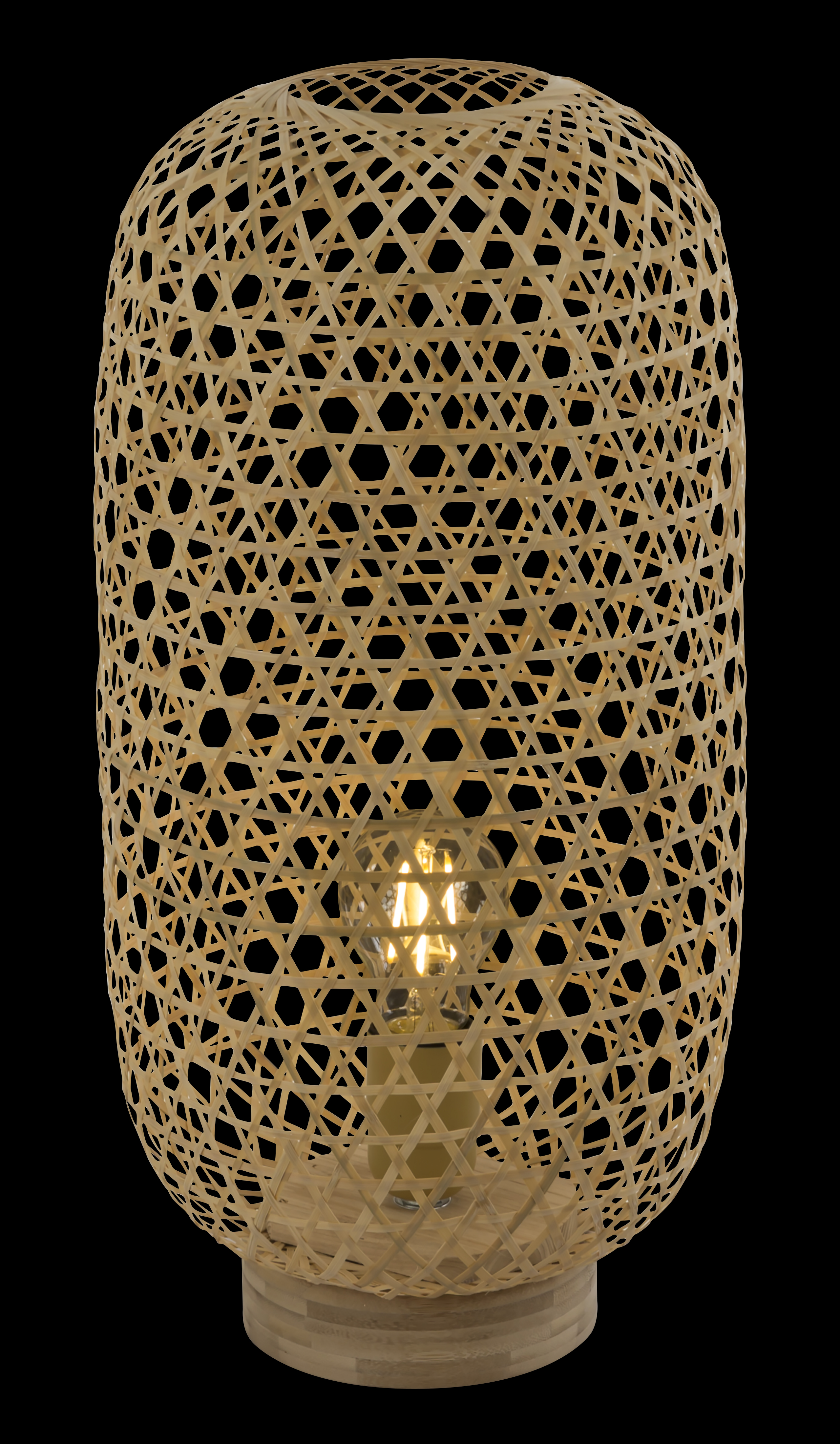 779581-3 Globo Tischleuchte Bambus Naturfarben