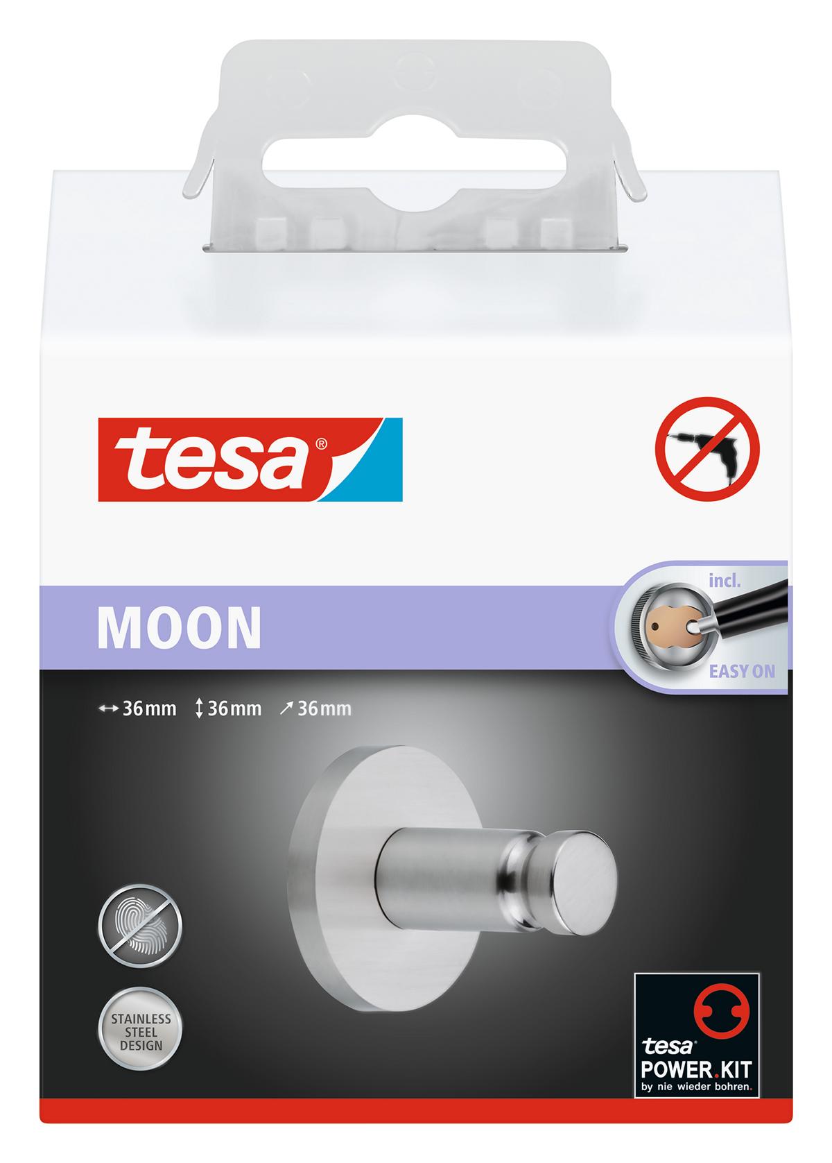 tesa_MOON_403040000000_LI490_front_pa tesa Moon Handtuchhaken