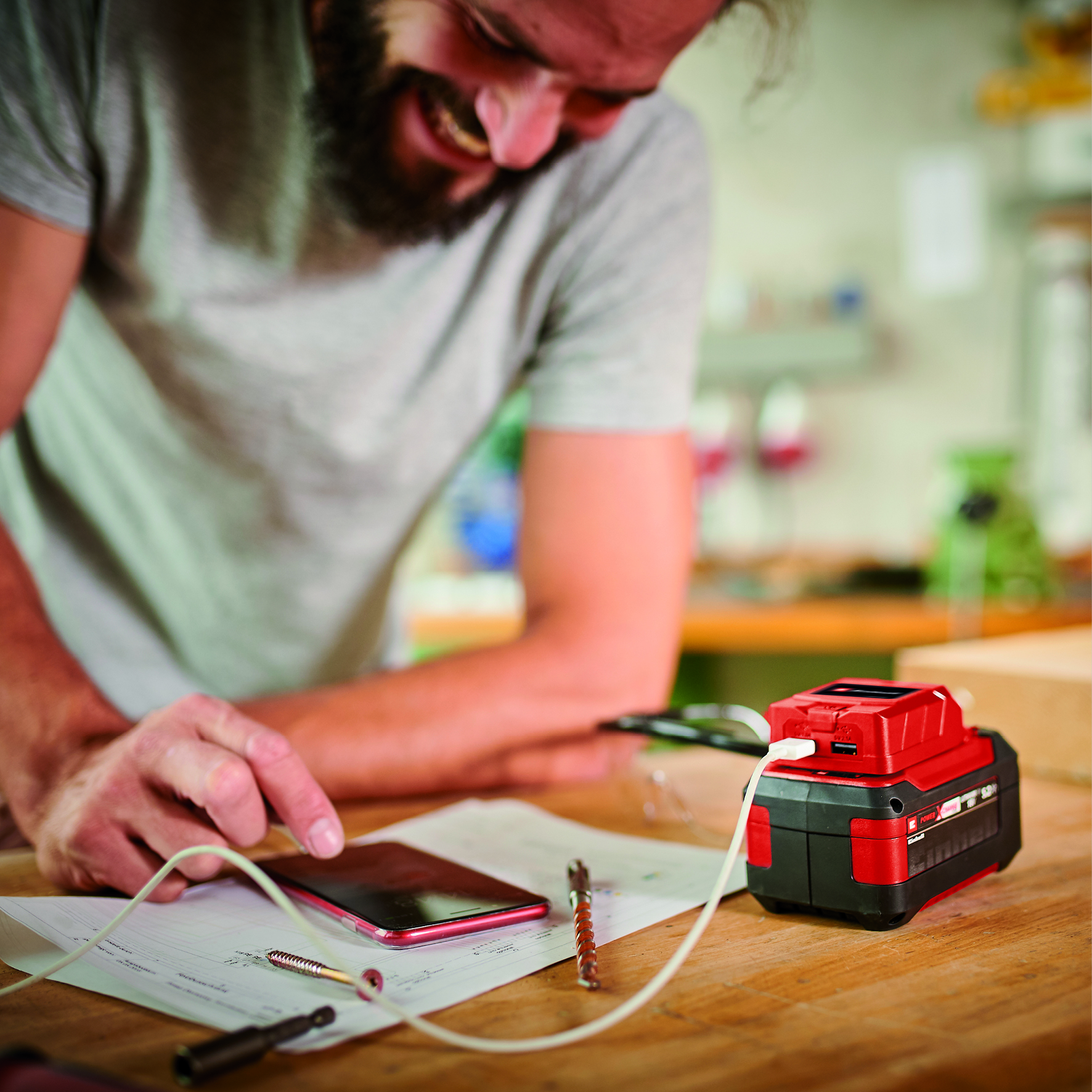 Einhell USB-Akku-Adapter TC-CP 18 Li USB-Solo