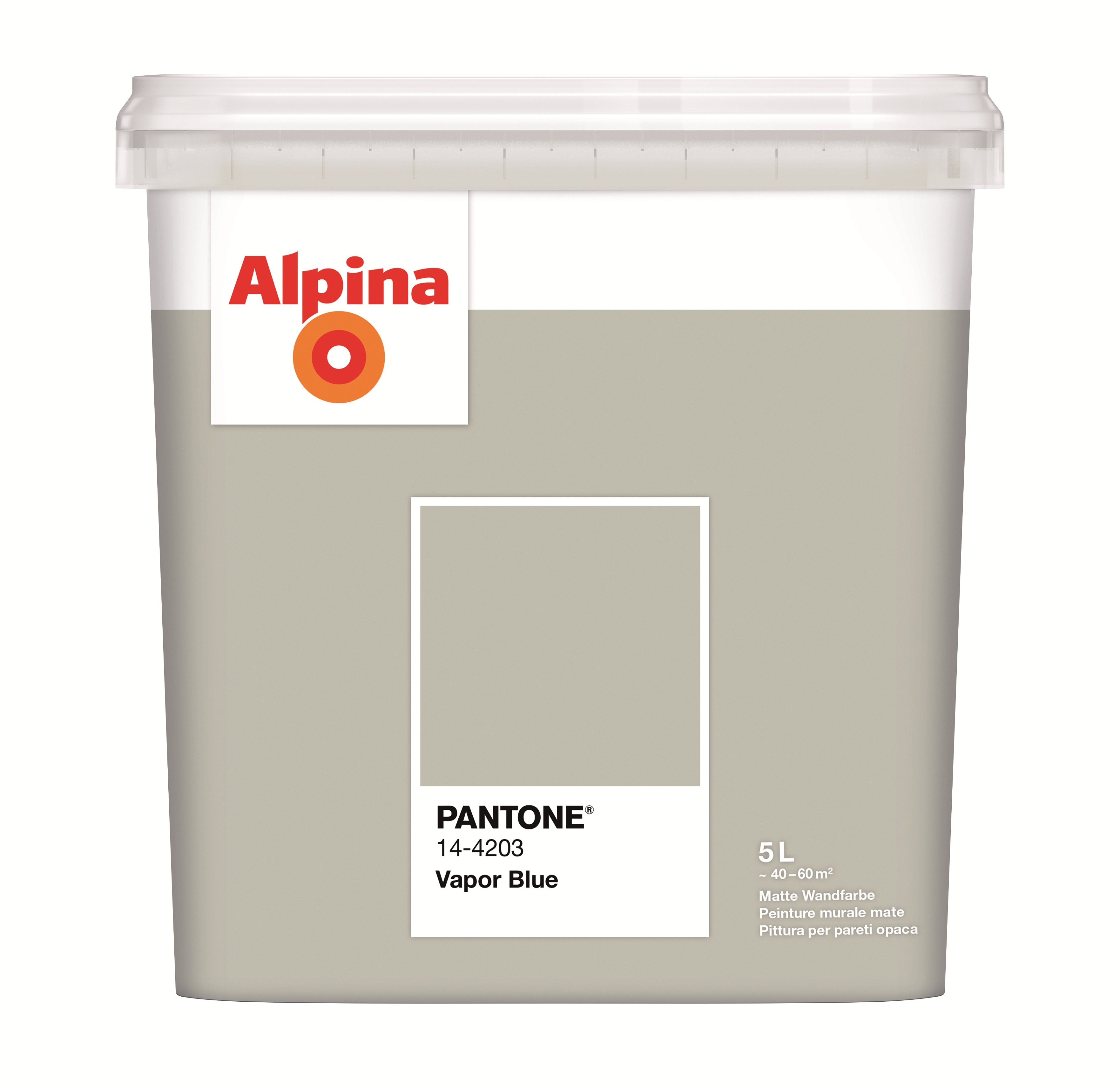 Alpina PANTONE® Vapor Blue, 5 Liter