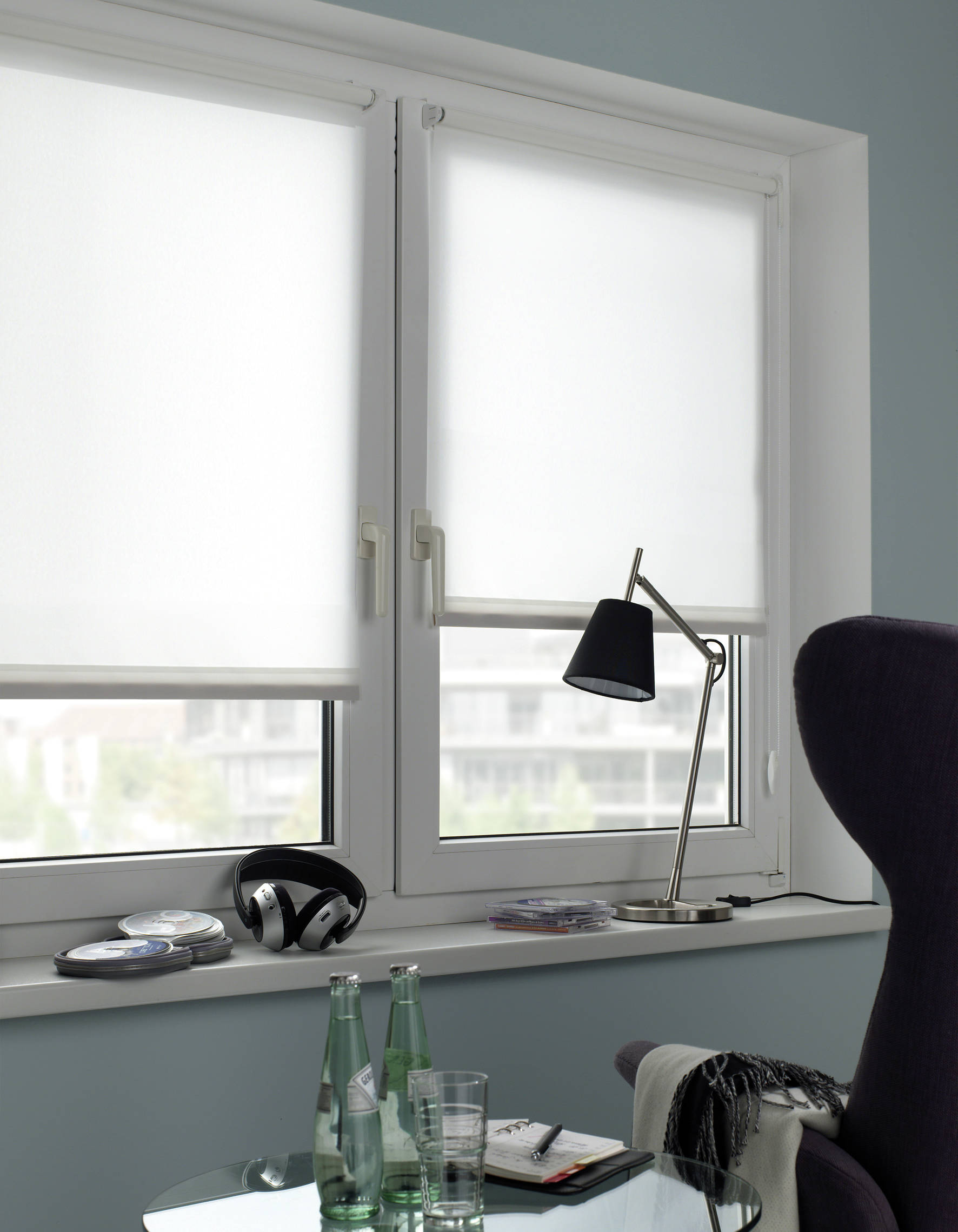 448335_07 GARDINIA EASYFIX ROLLO REINWEIß 45X150