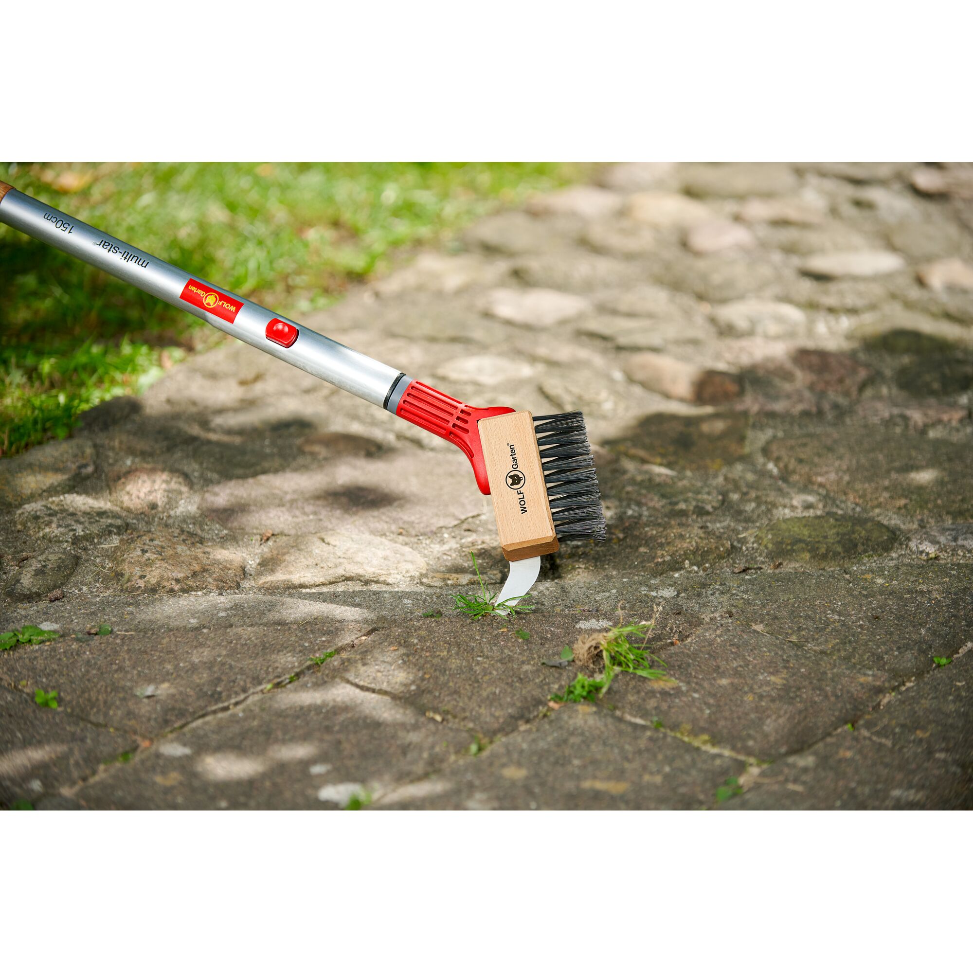 Wolf-Garten FBS-M 2in1 Fugenbürste mit Fugenkratzer
